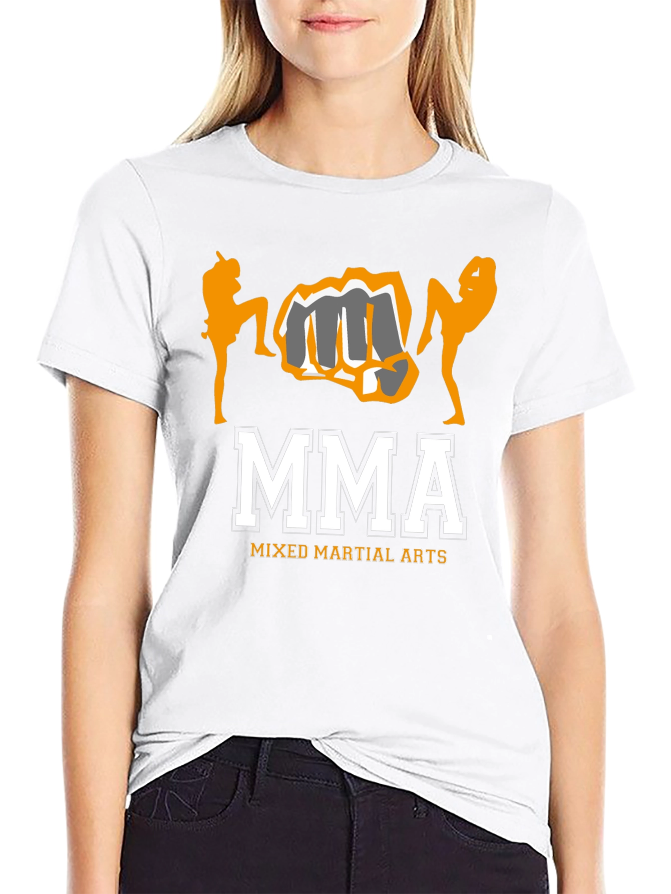 MMA Mixed Martial Arts Graphic Tee