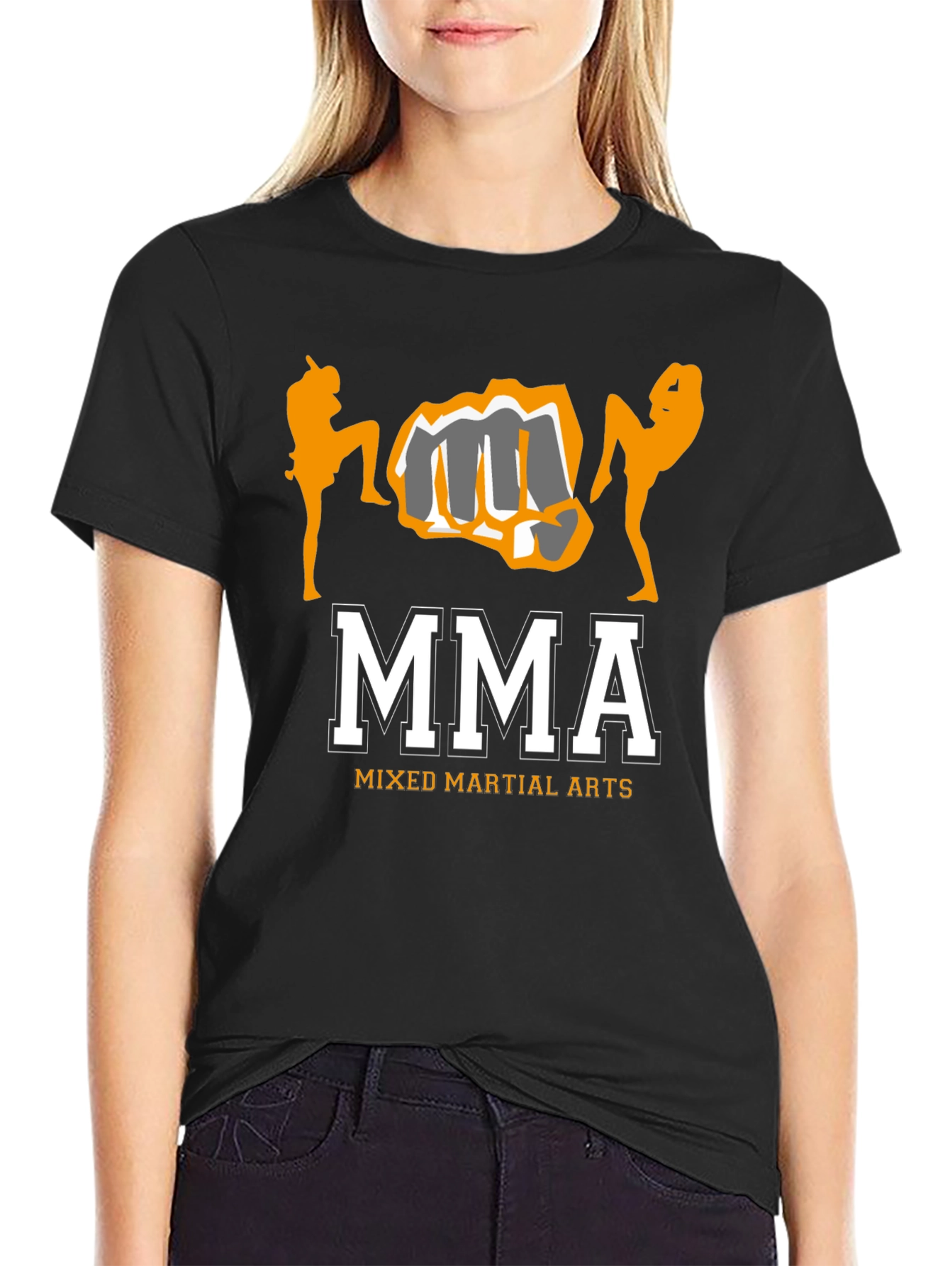 MMA Mixed Martial Arts Graphic Tee