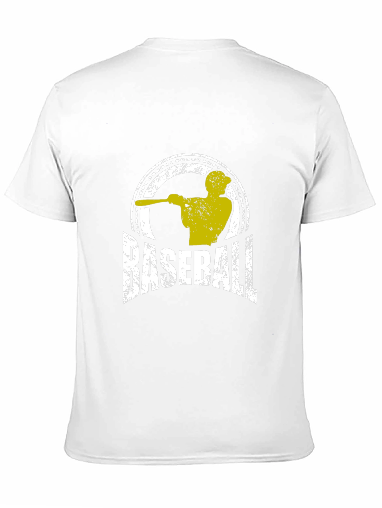 Baseball Graphic T-Shirt - Black Cotton Tee