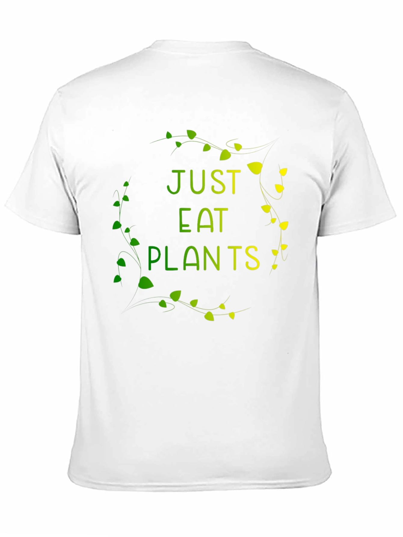 Just Eat Plants Graphic Tee - Vegan Friendly Shirt