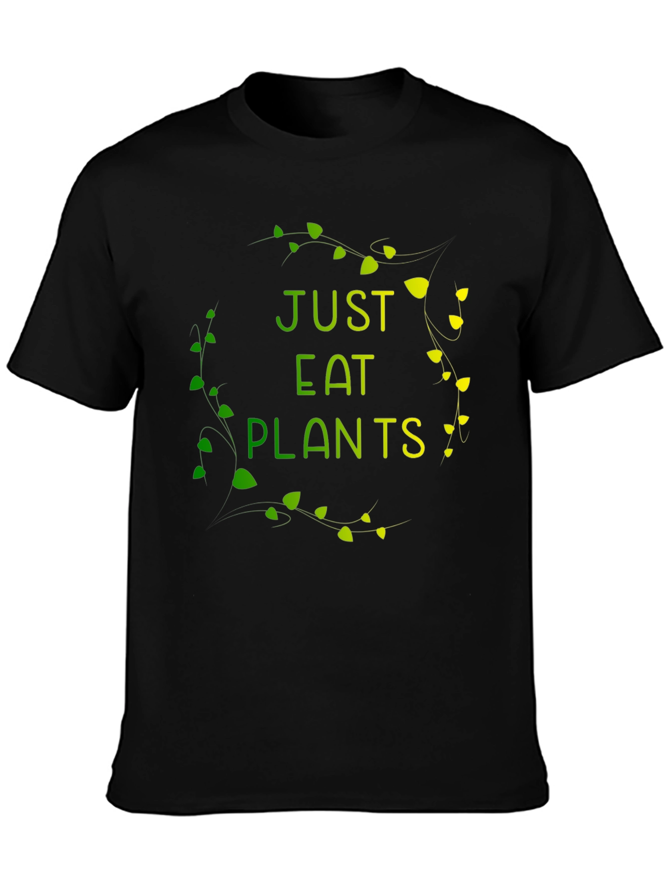 Just Eat Plants Graphic Tee - Vegan Friendly Shirt