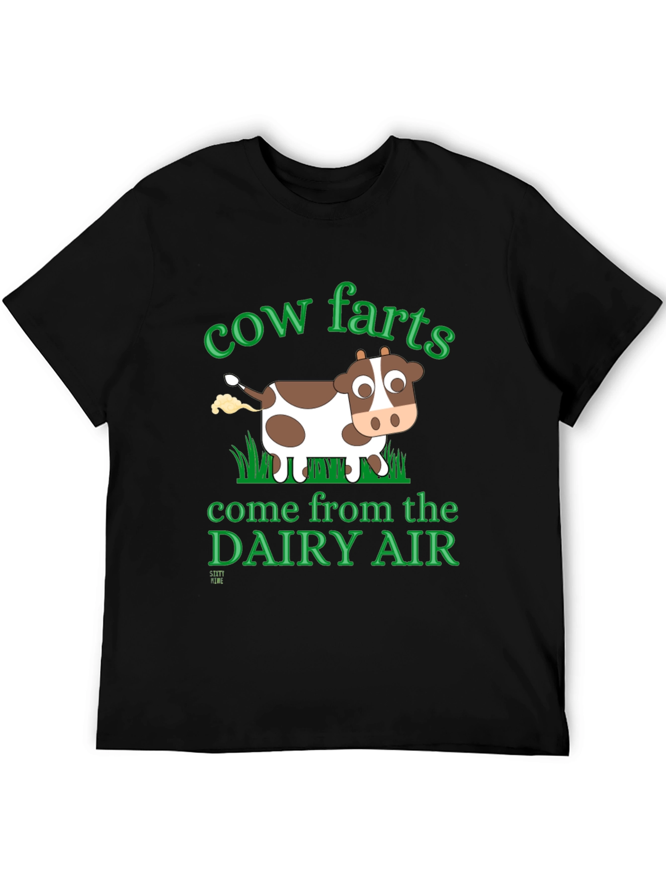 Cow Farts Dairy Air Graphic T-Shirt