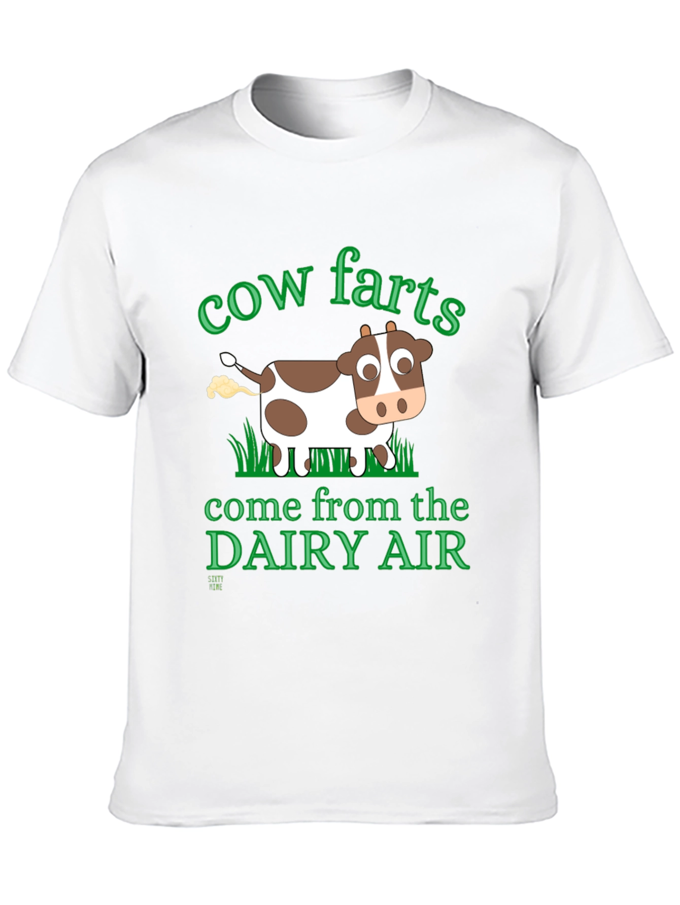 Cow Farts Dairy Air Graphic T-Shirt
