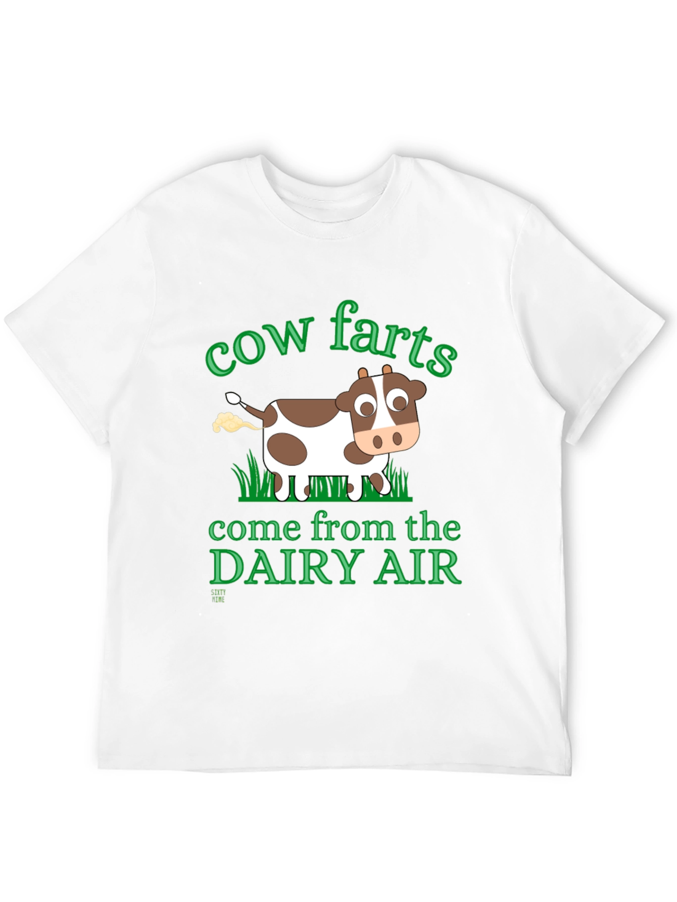 Cow Farts Dairy Air Graphic T-Shirt