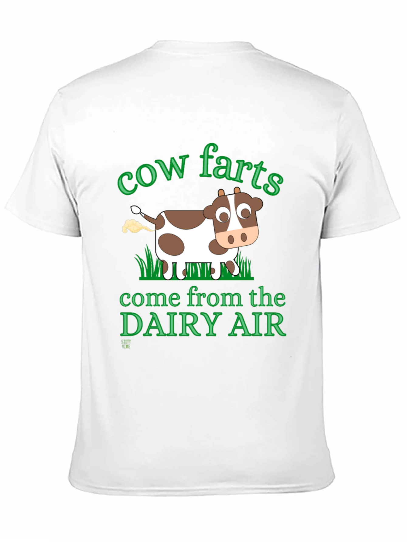 Cow Farts Dairy Air Graphic T-Shirt