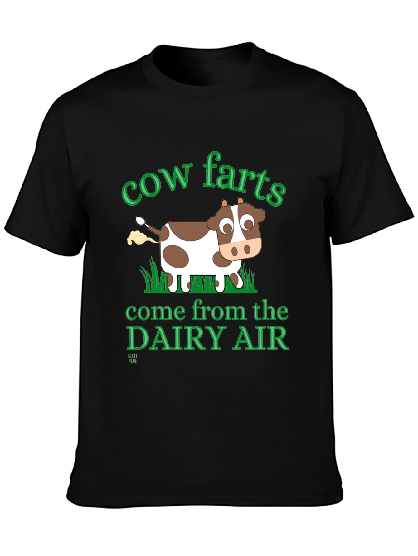 Cow Farts Dairy Air Graphic T-Shirt
