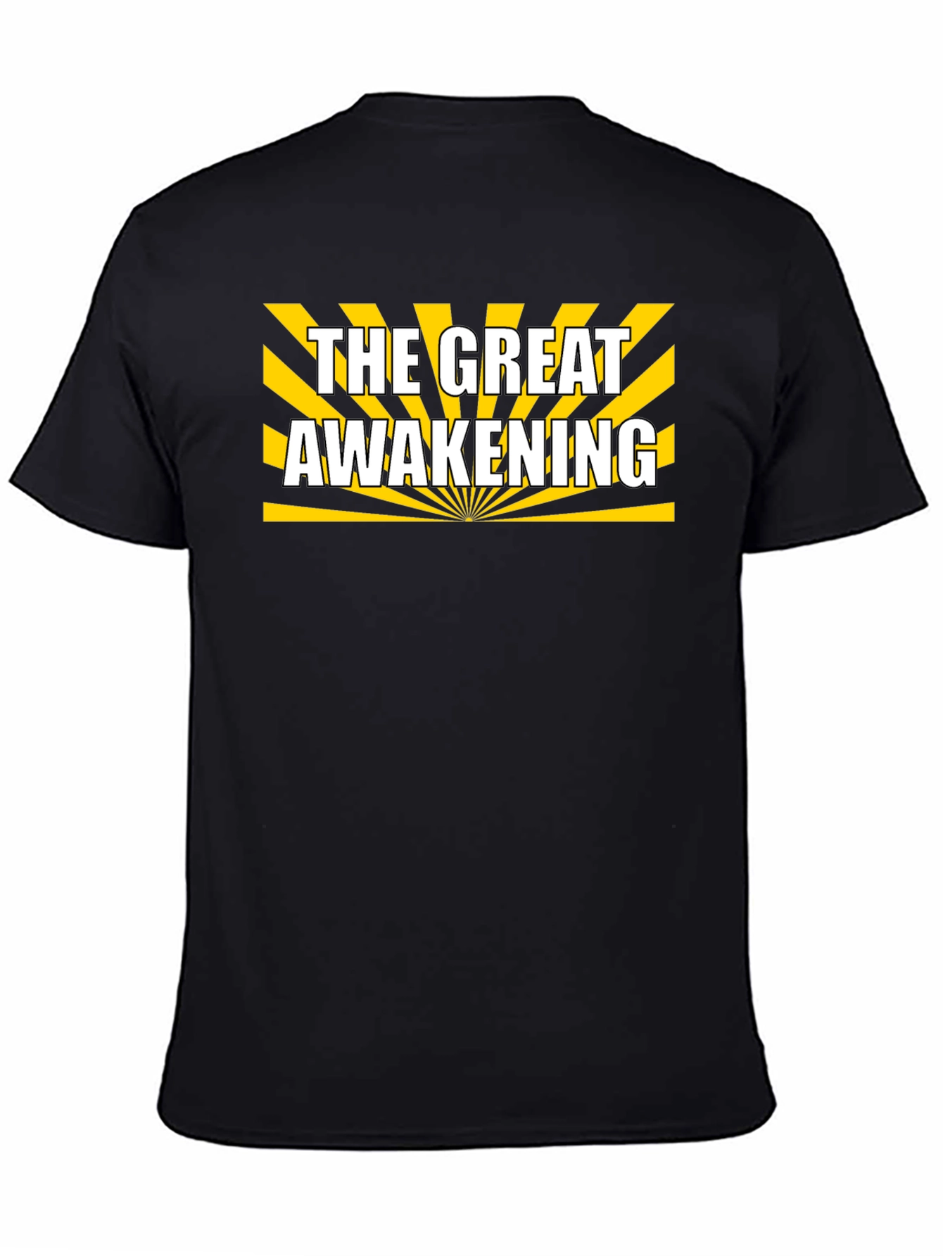 The Great Awakening Graphic T-Shirt - Black