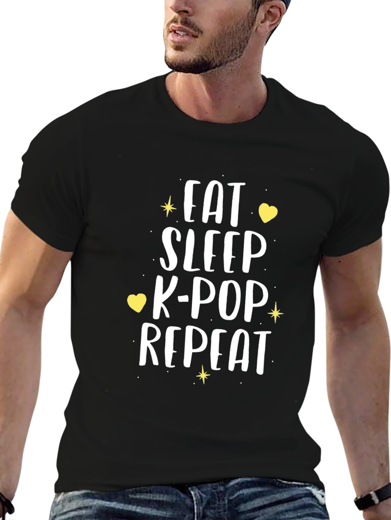 Eat Sleep K-Pop Repeat T-Shirt