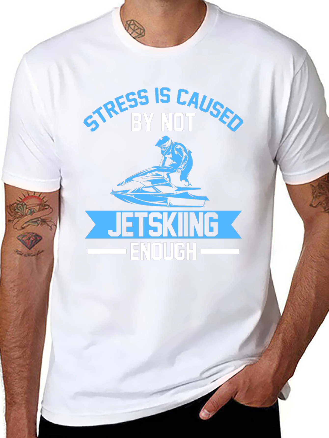 Stress Caused by Not Jet Skiing Enough T-Shirt