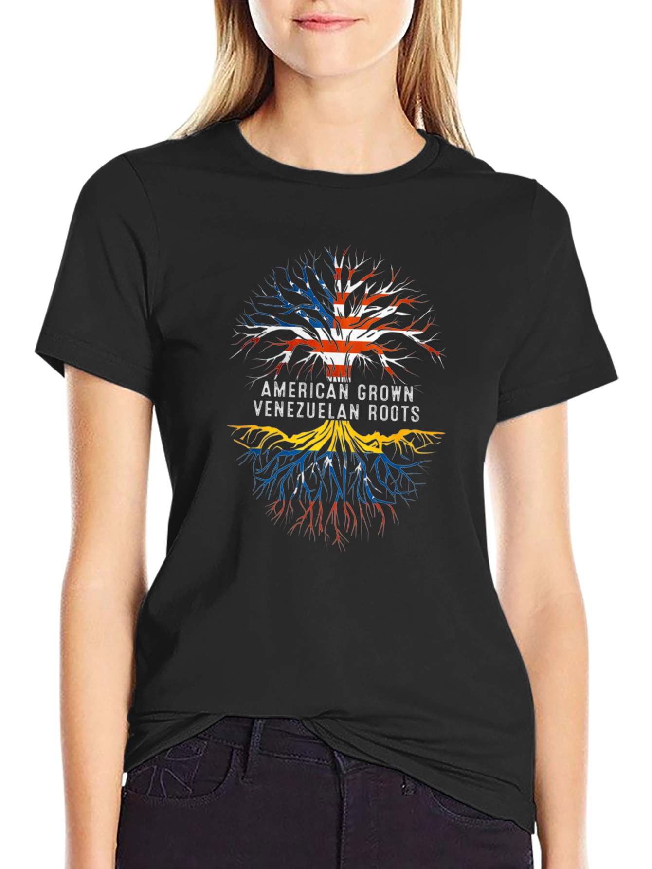 American Grown Venezuelan Roots T-Shirt