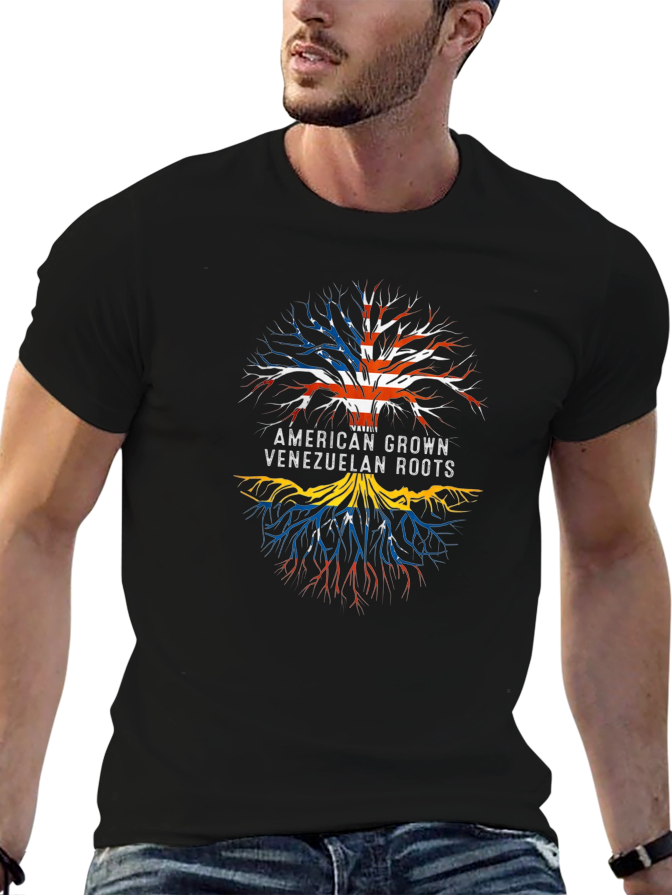 American Grown Venezuelan Roots T-Shirt