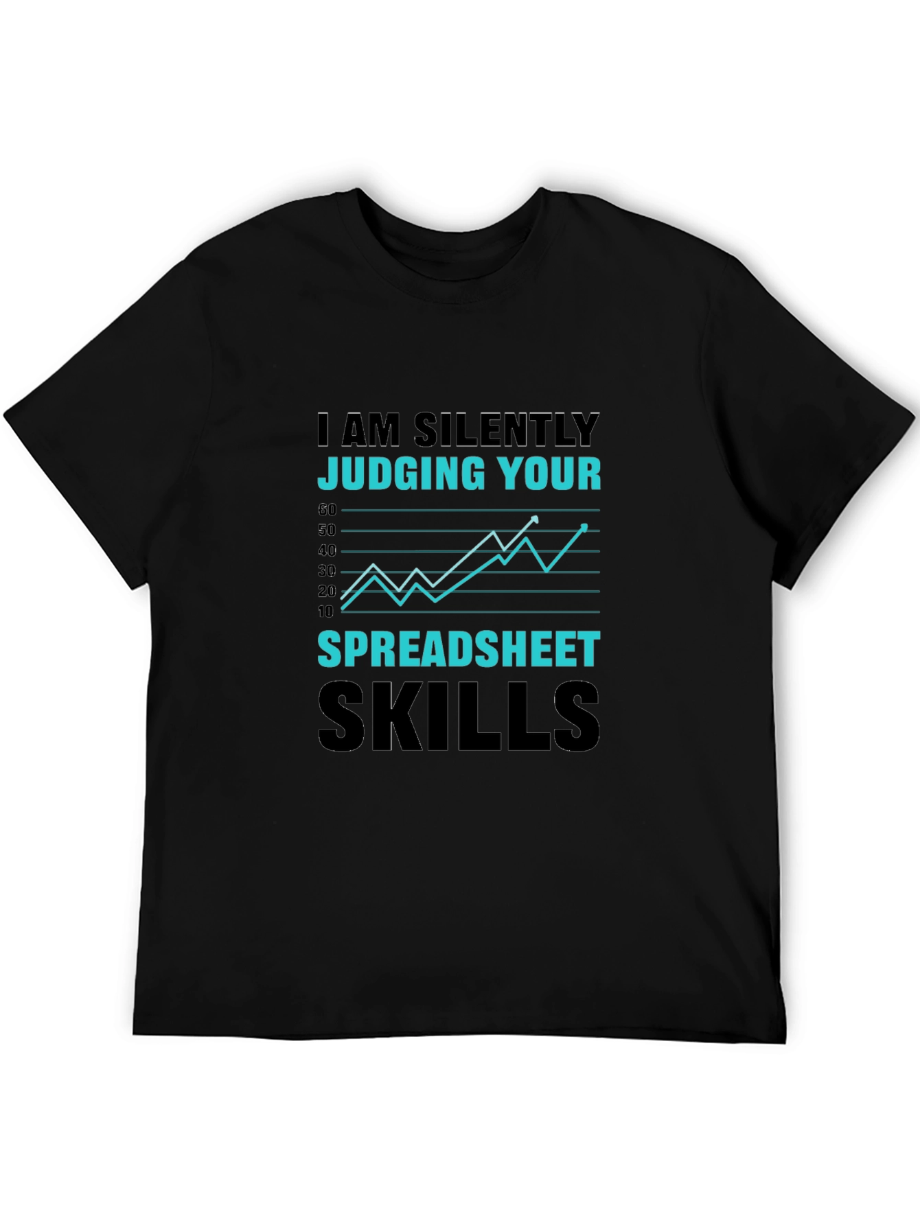 Silently Judging Your Spreadsheet Skills T-Shirt