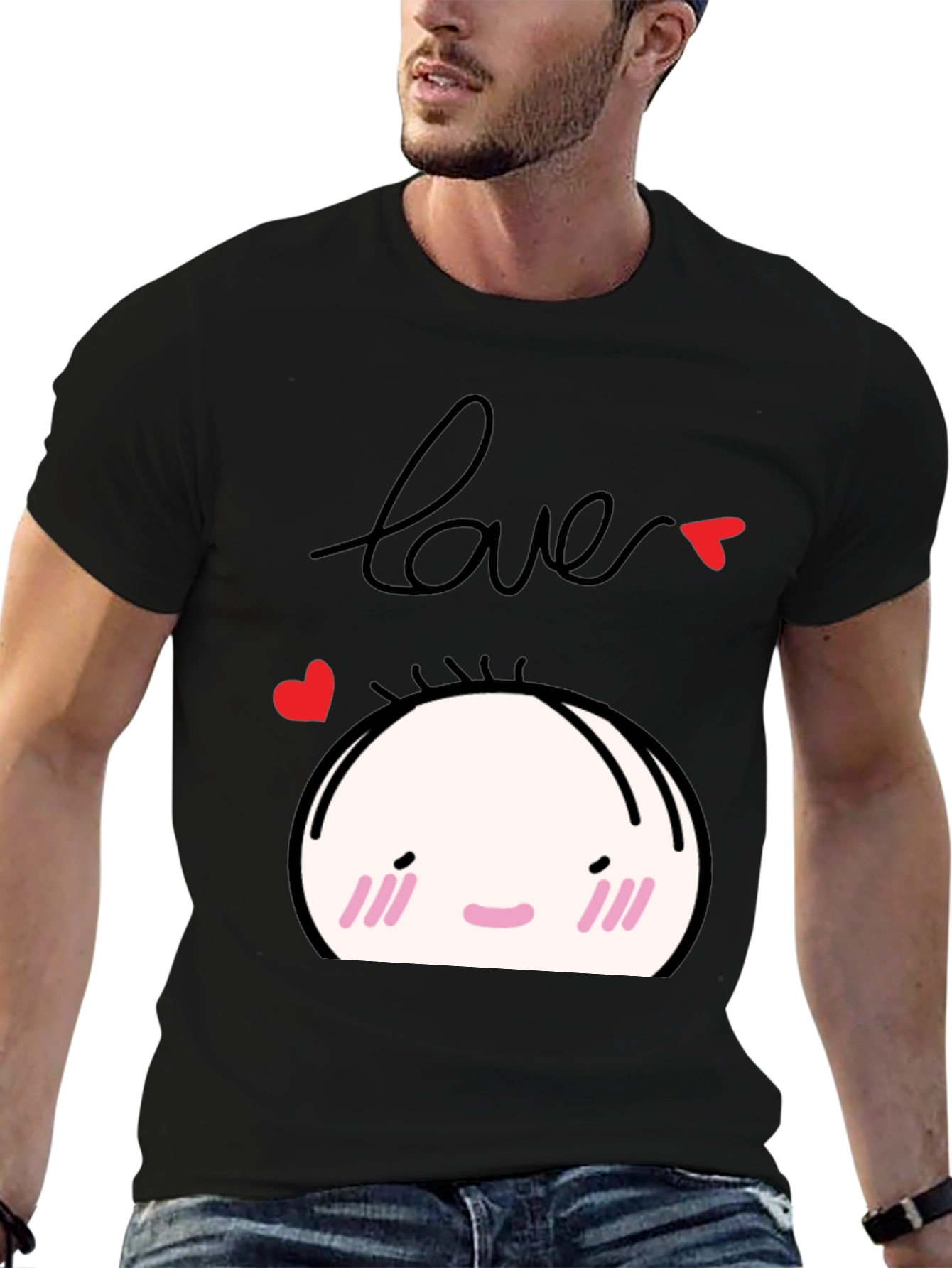 Love Bun Graphic T-Shirt - Cute Kawaii Style