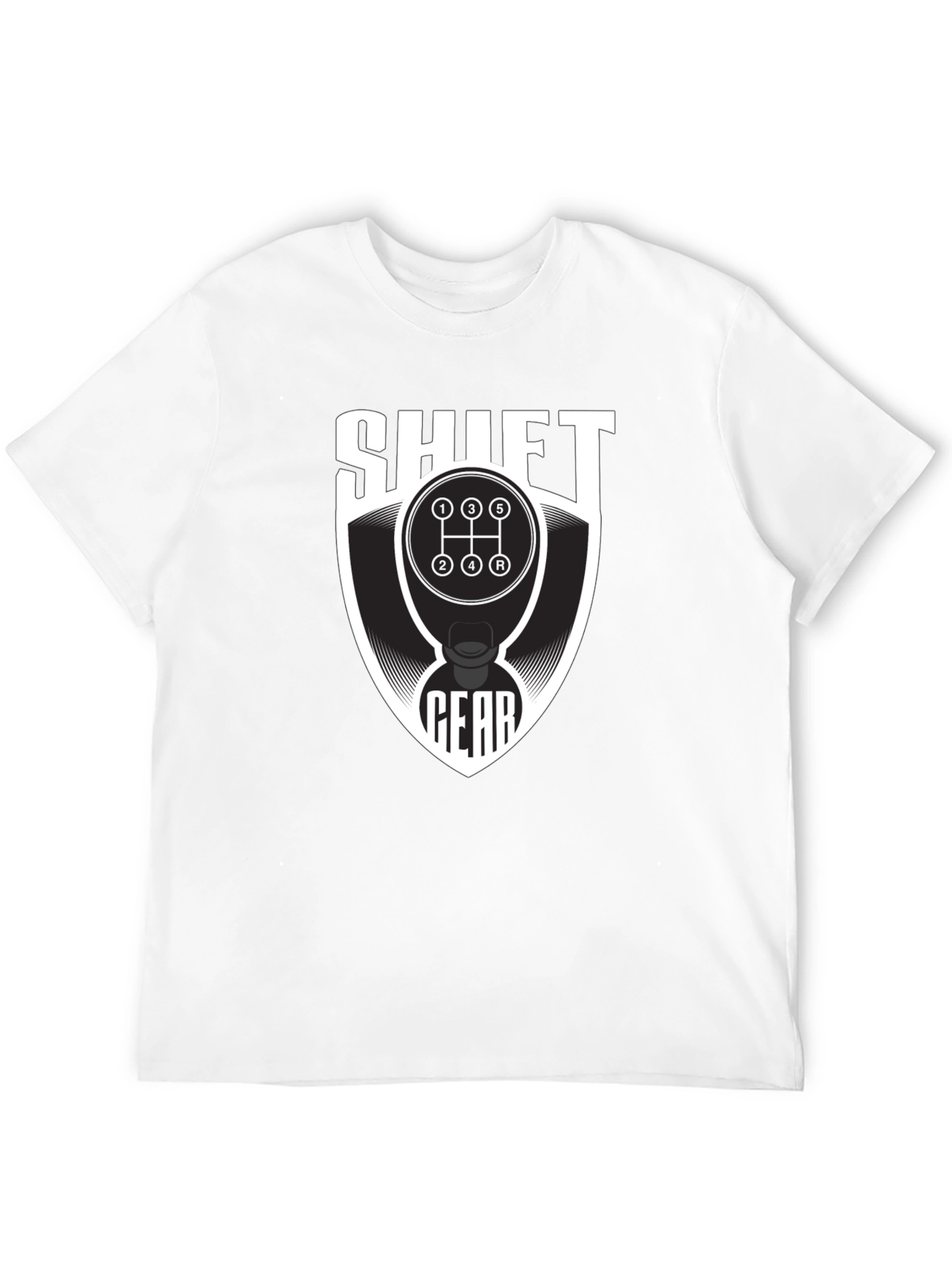 Shift Gear T-Shirt: Manual Transmission Design