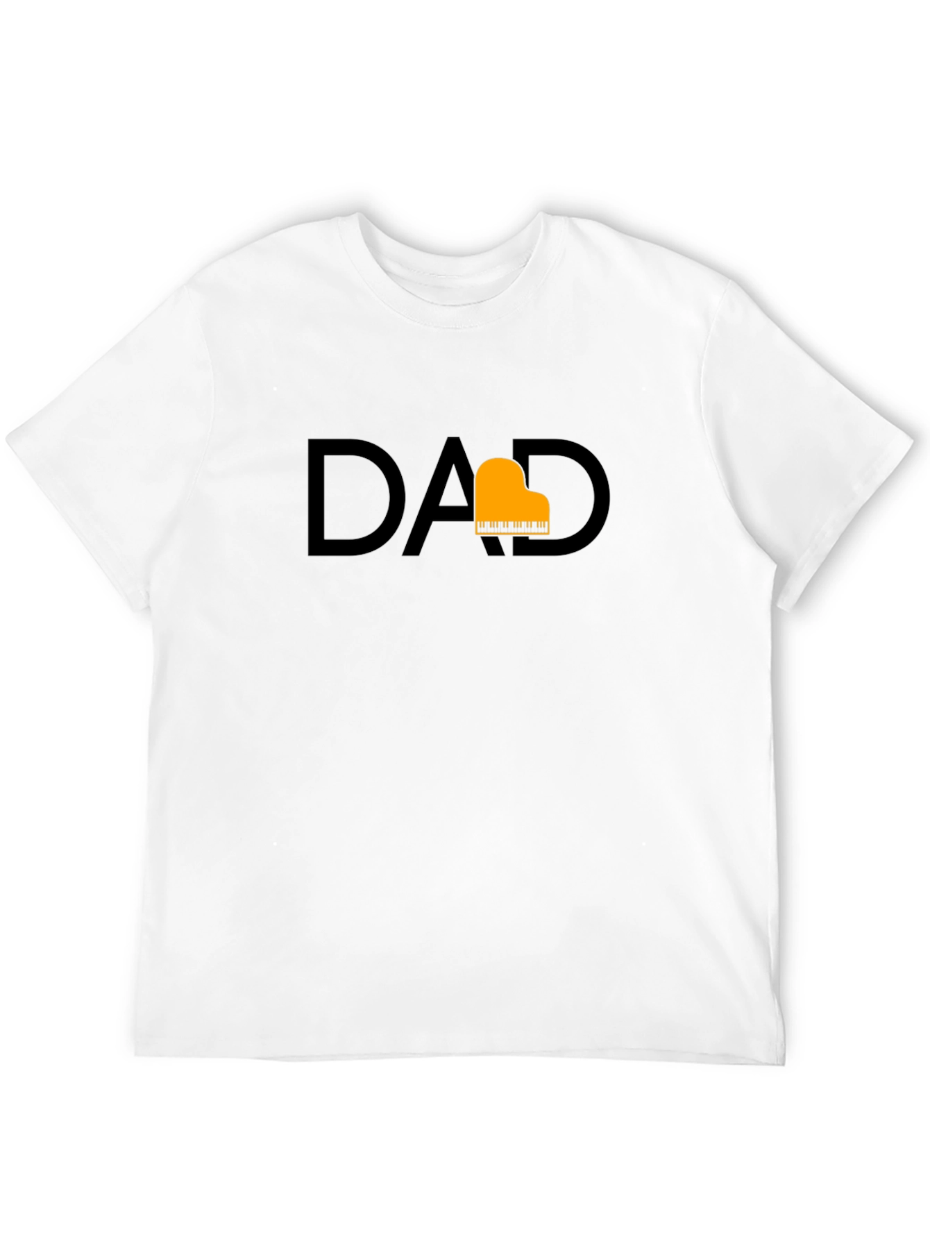 Piano Dad T-Shirt - Stylish Musician Father Tee