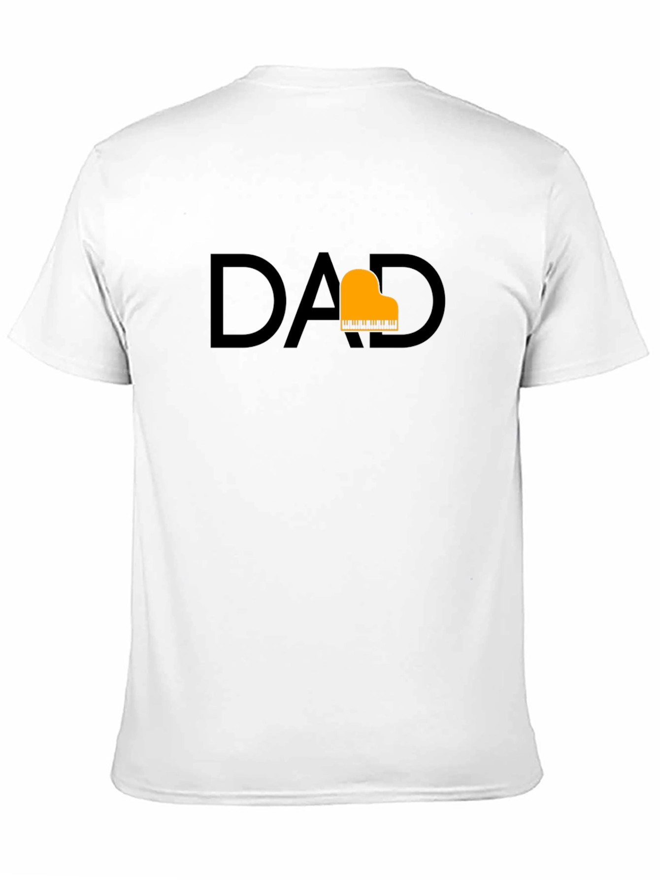 Piano Dad T-Shirt - Stylish Musician Father Tee