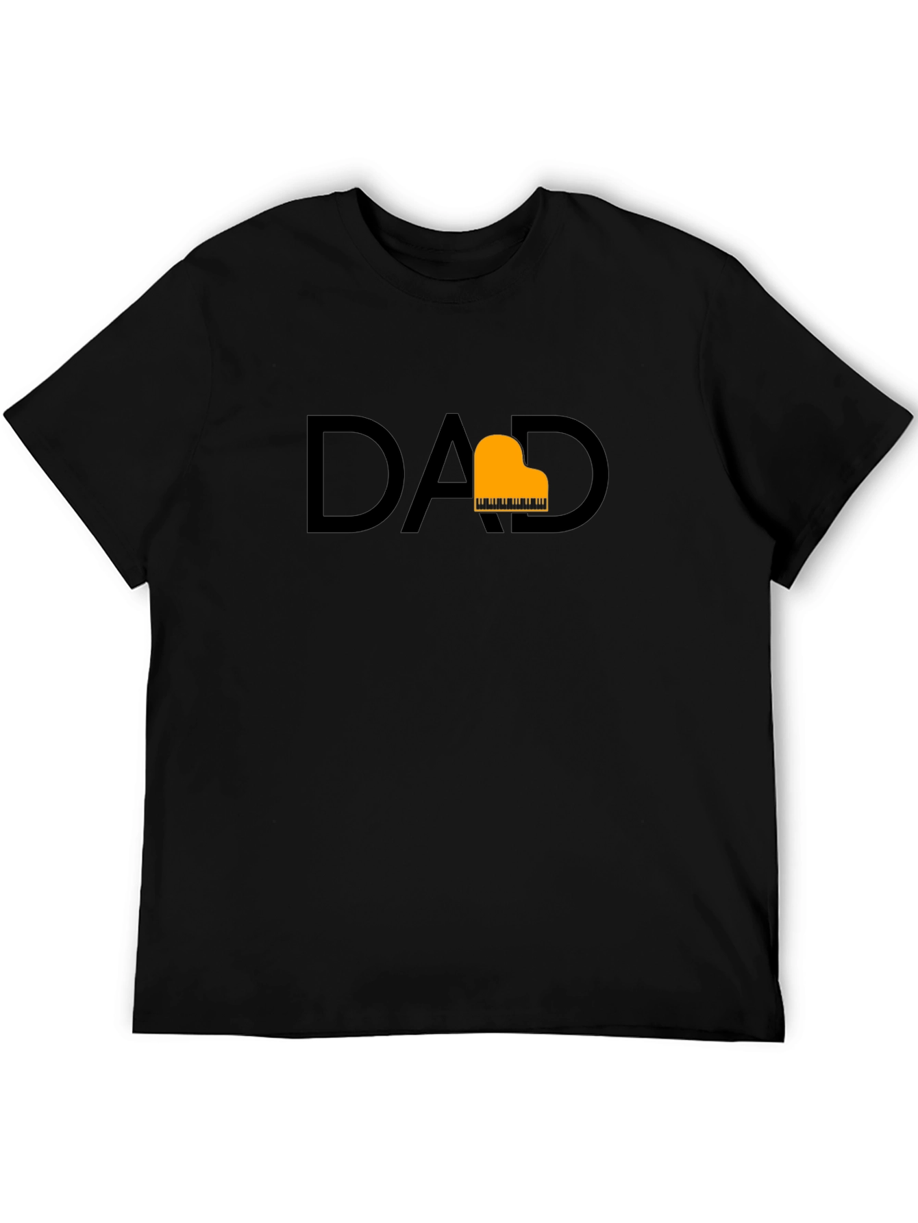 Piano Dad T-Shirt - Stylish Musician Father Tee