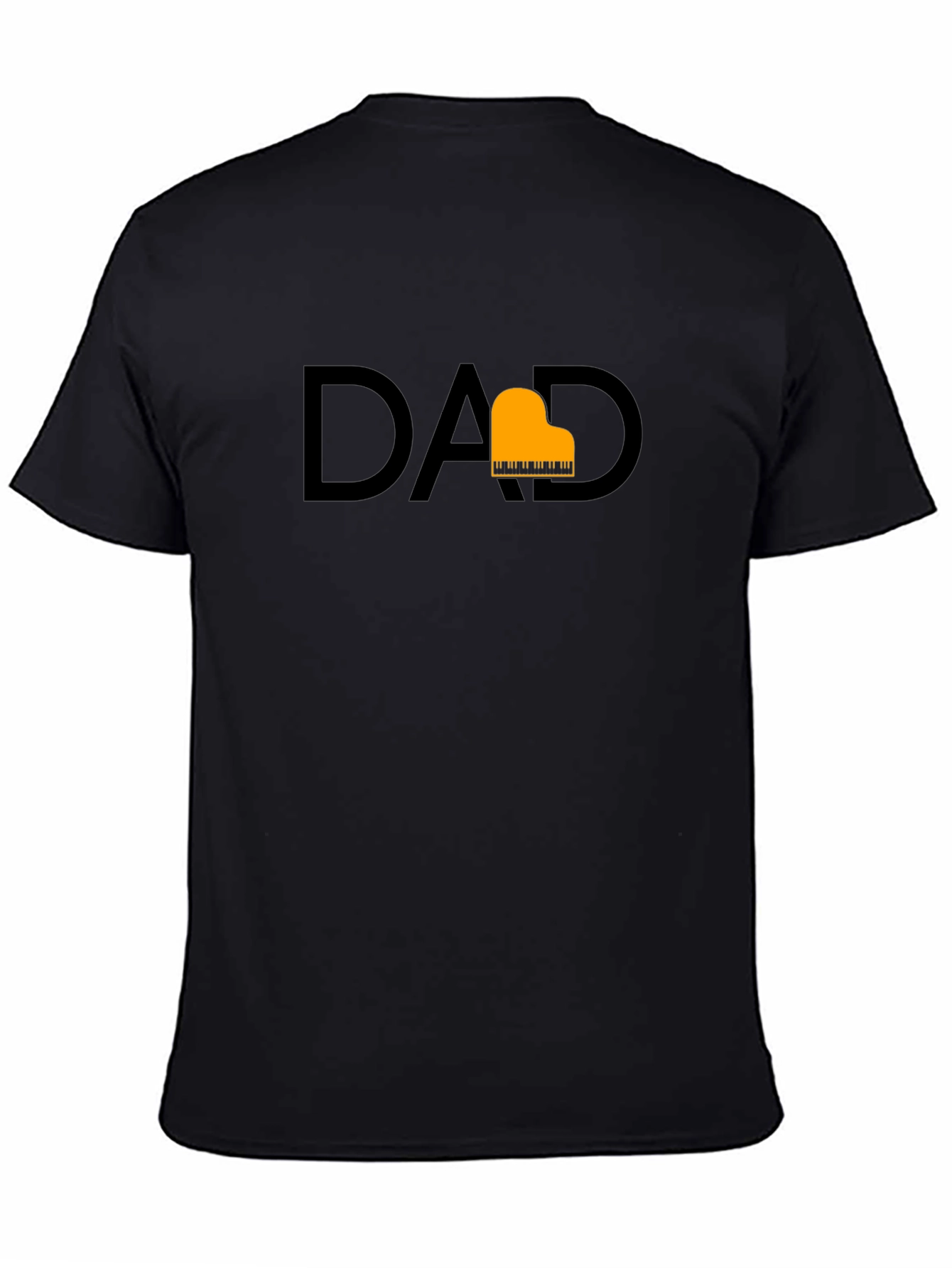 Piano Dad T-Shirt - Stylish Musician Father Tee