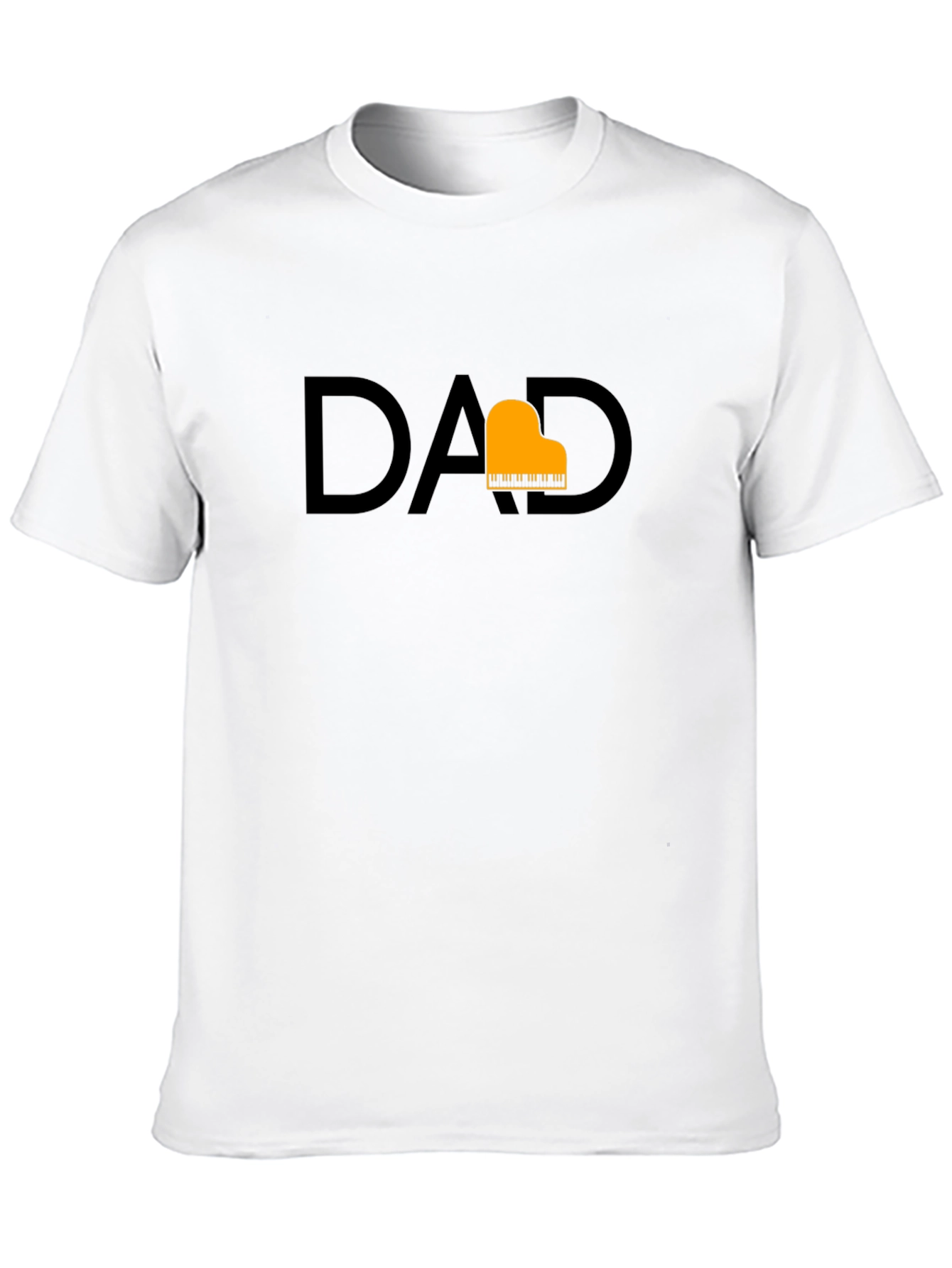 Piano Dad T-Shirt - Stylish Musician Father Tee