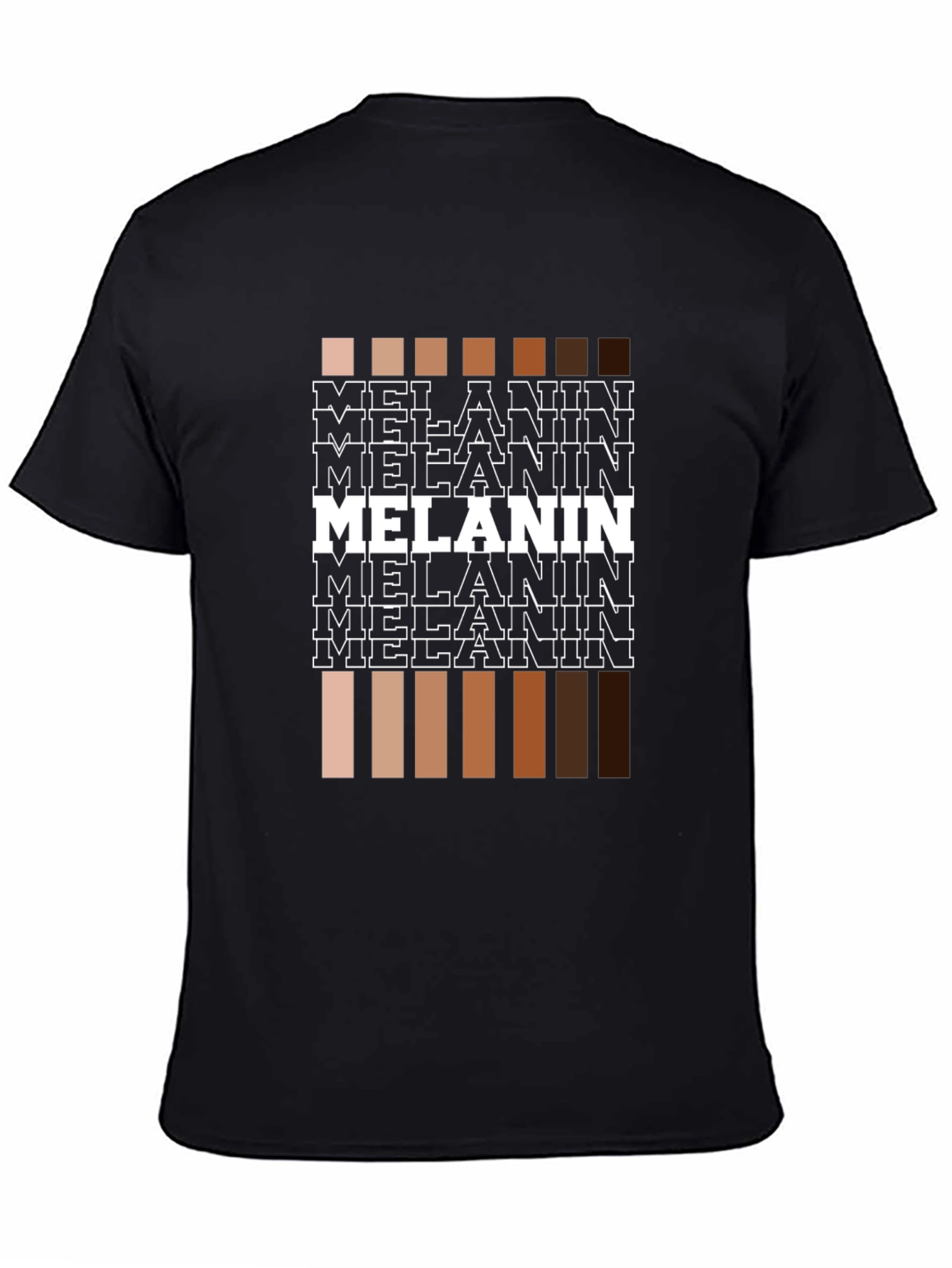 Melanin Shades Graphic Tee - Unisex Black T-Shirt