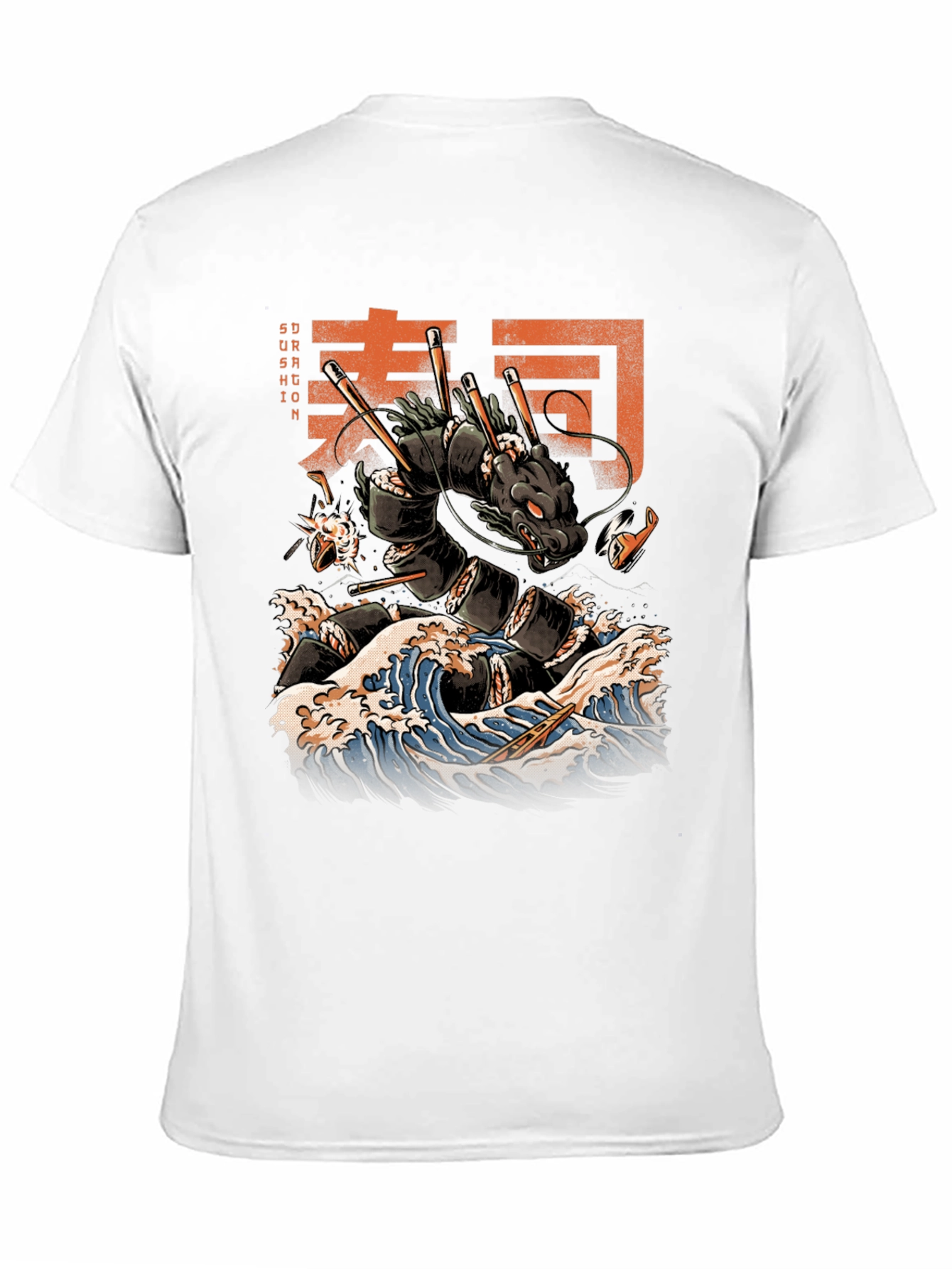 Sushi Dragon Graphic Tee