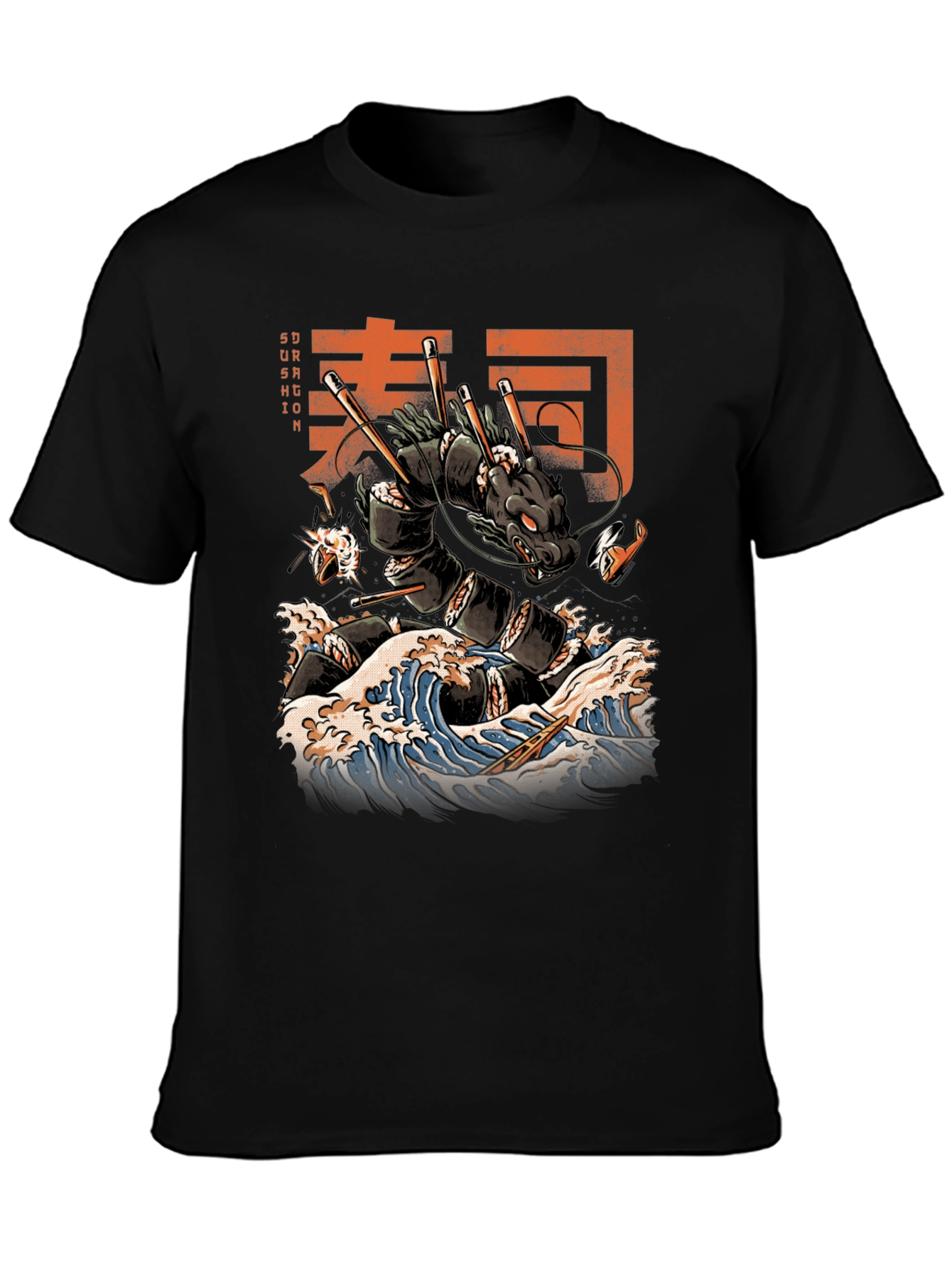 Sushi Dragon Graphic Tee