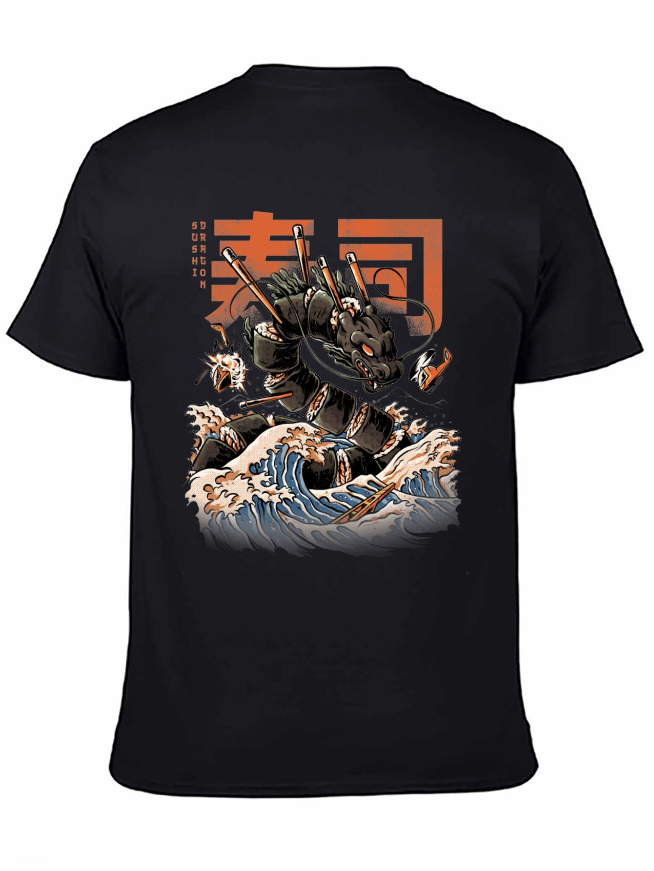 Sushi Dragon Graphic Tee