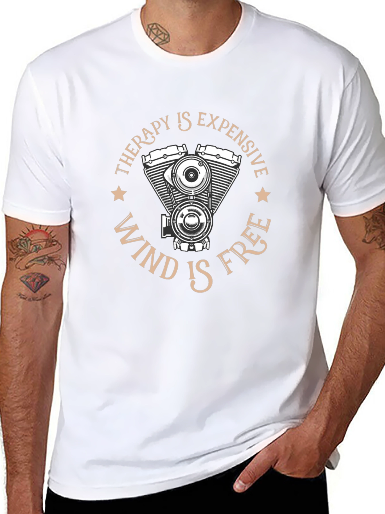 Therapy Is Expensive Wind Is Free T-Shirt