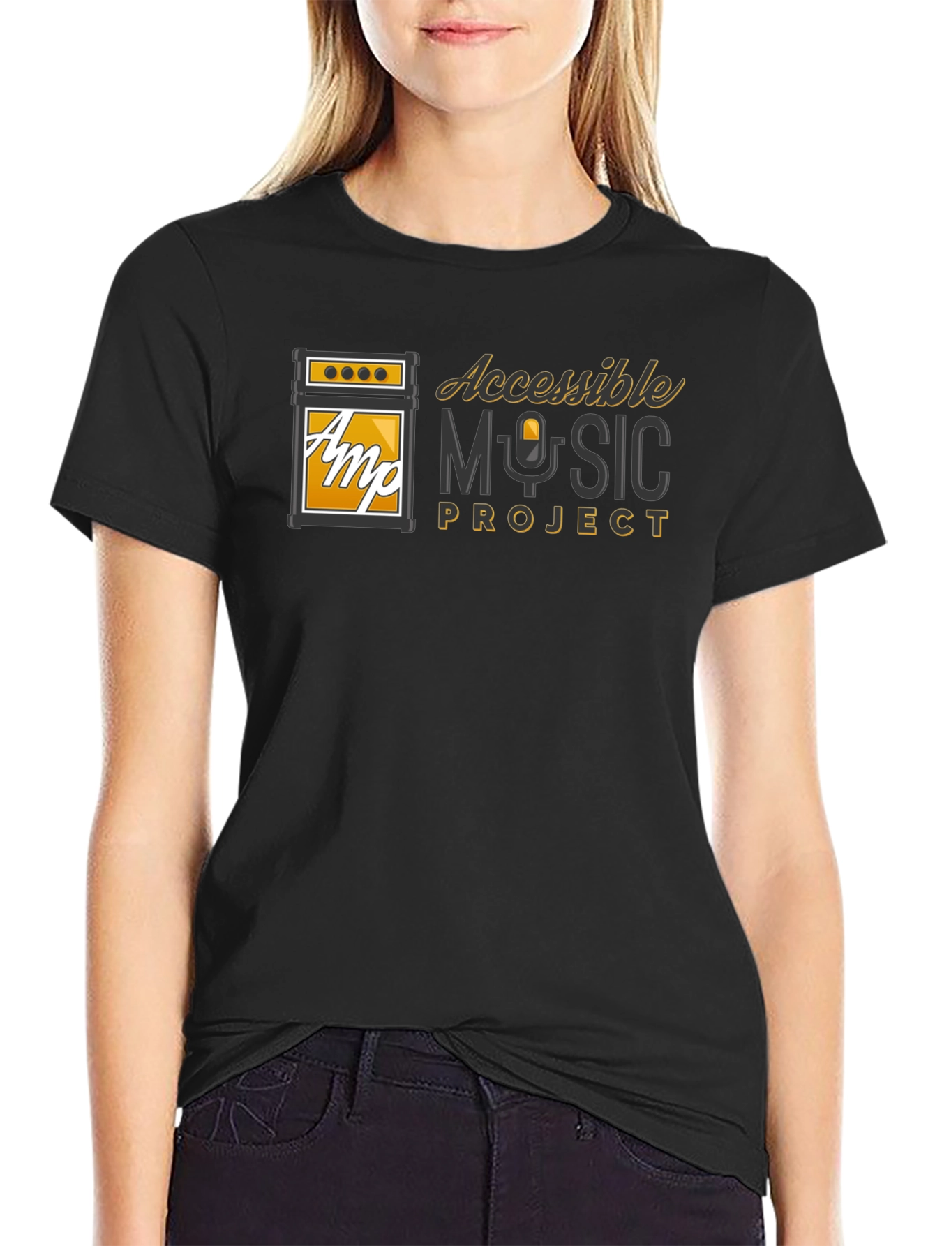 Accessible Music Project Black T-Shirt