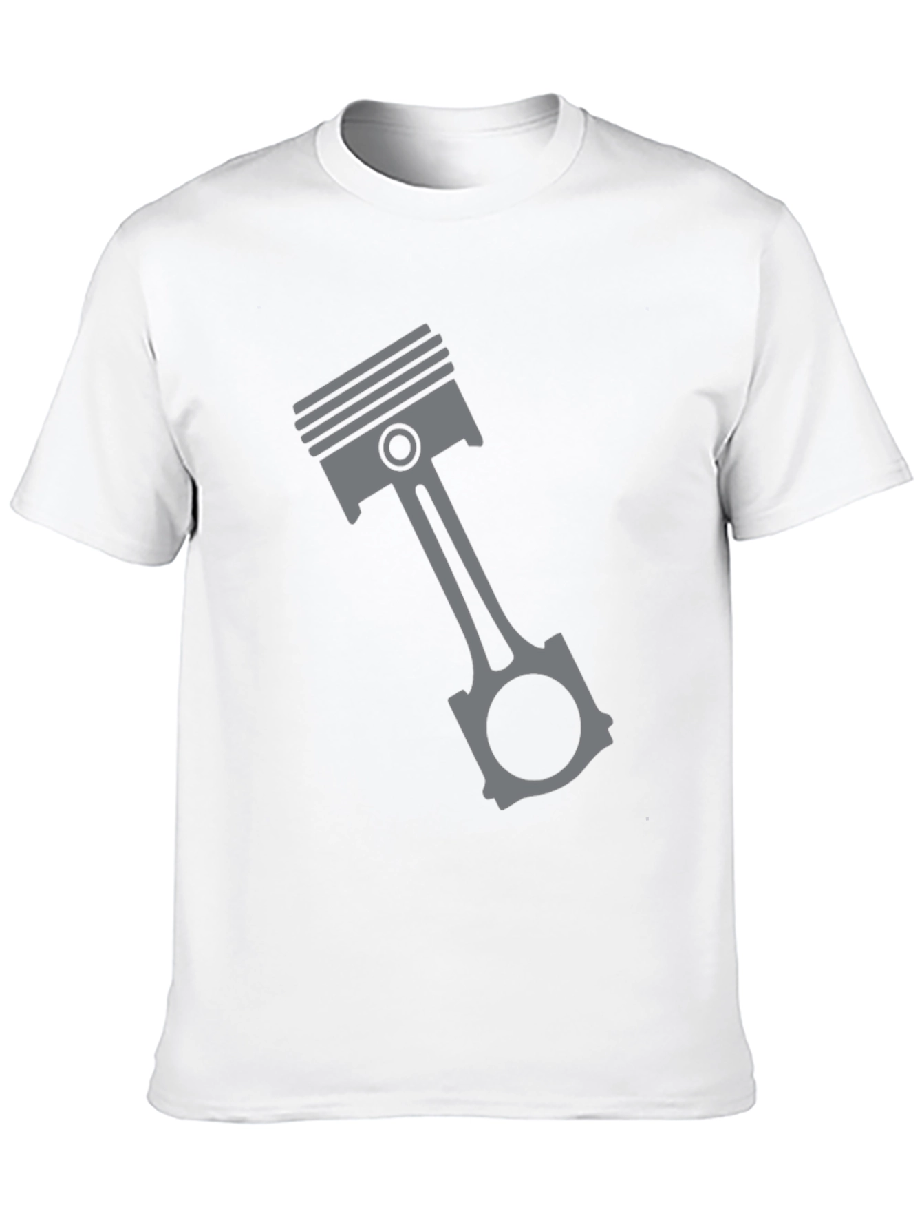 Piston Graphic Tee - Black Engine Enthusiast T-Shirt