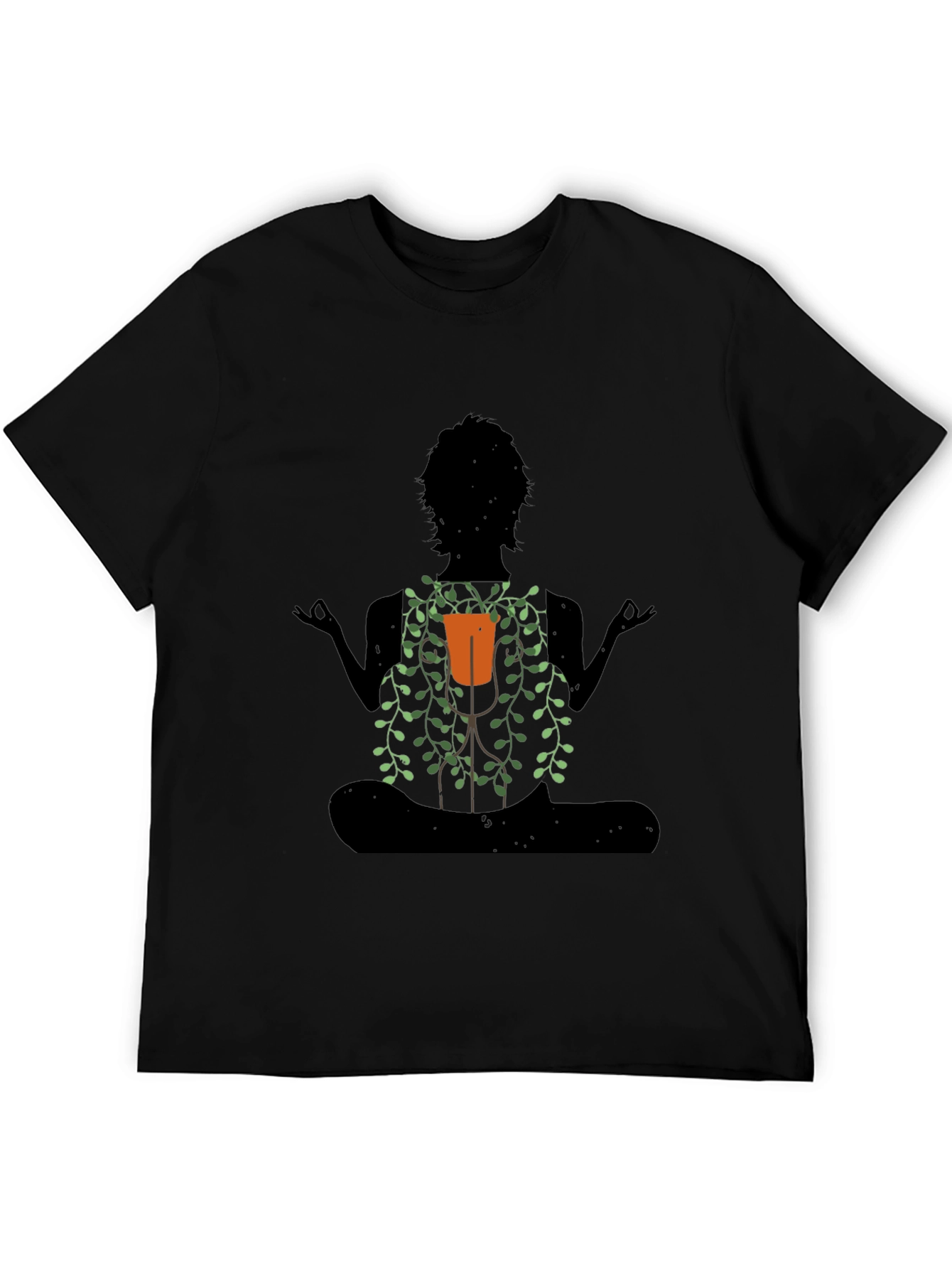 Meditating Yoga Plant Lover T-Shirt
