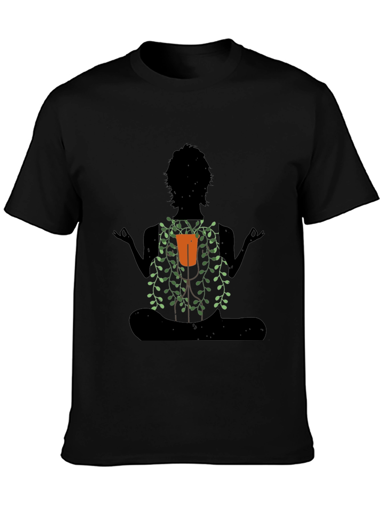 Meditating Yoga Plant Lover T-Shirt