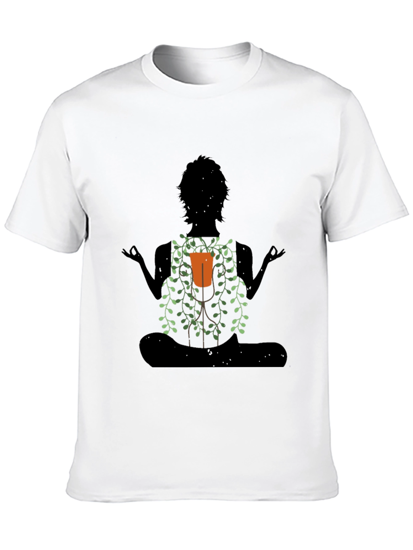Meditating Yoga Plant Lover T-Shirt