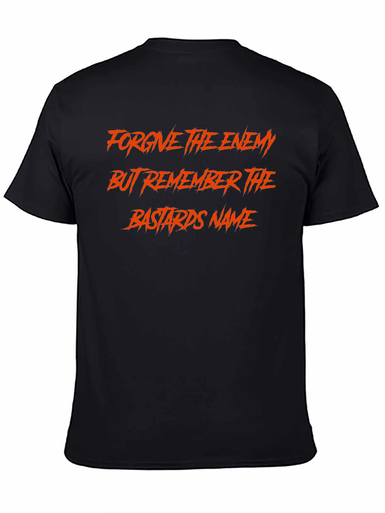 Forgive Enemy Remember Name Graphic T-Shirt
