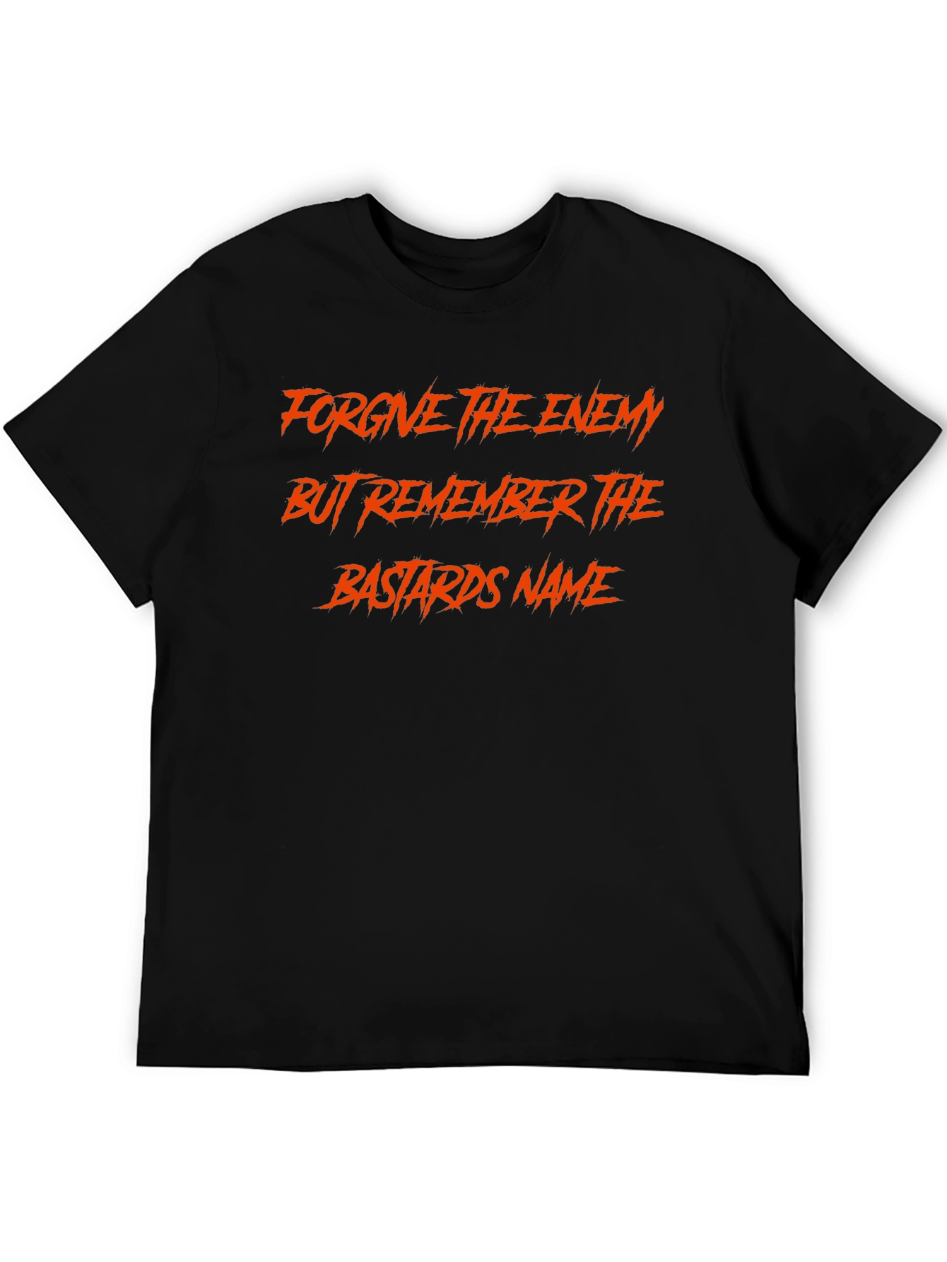 Forgive Enemy Remember Name Graphic T-Shirt