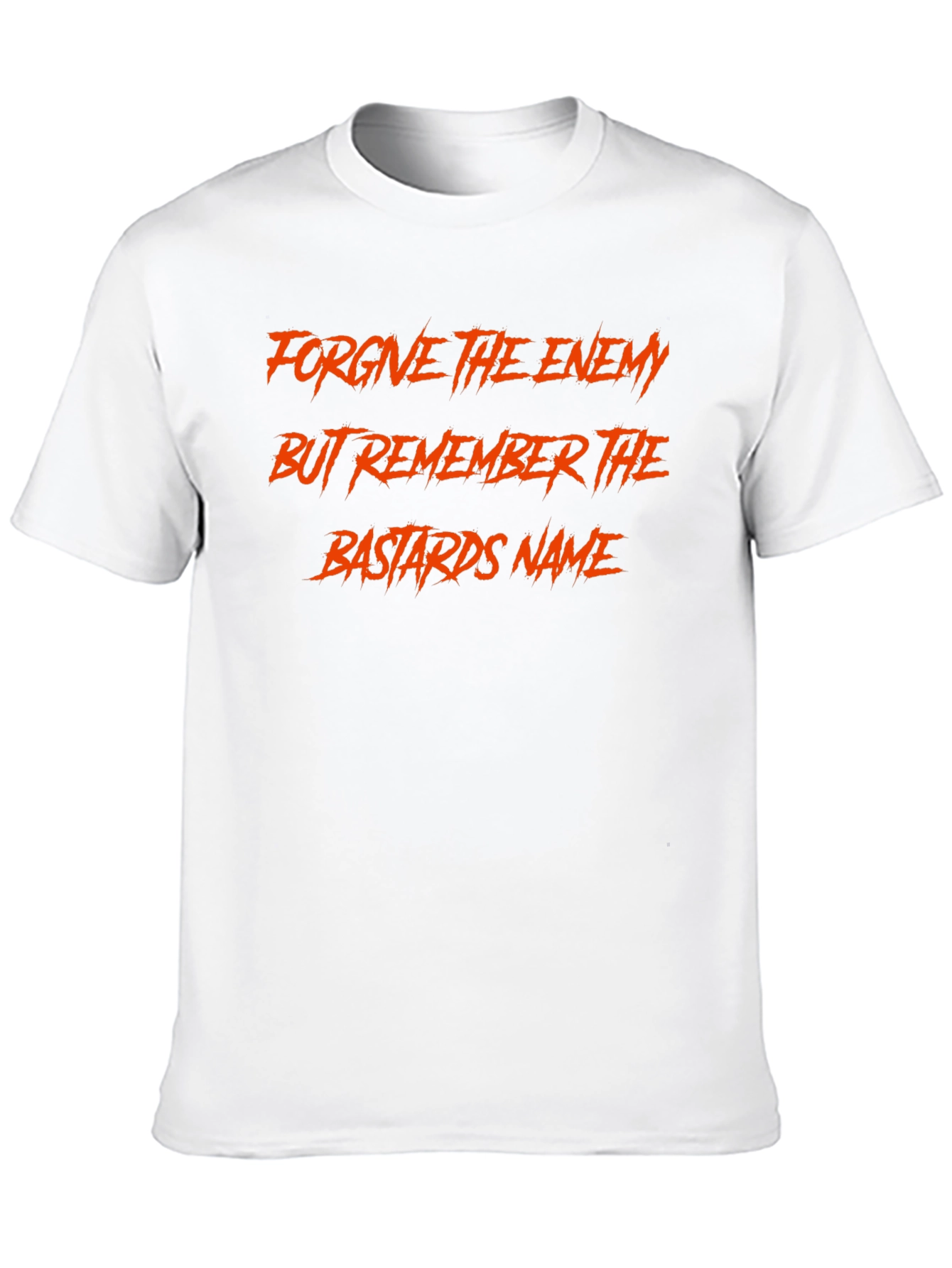 Forgive Enemy Remember Name Graphic T-Shirt