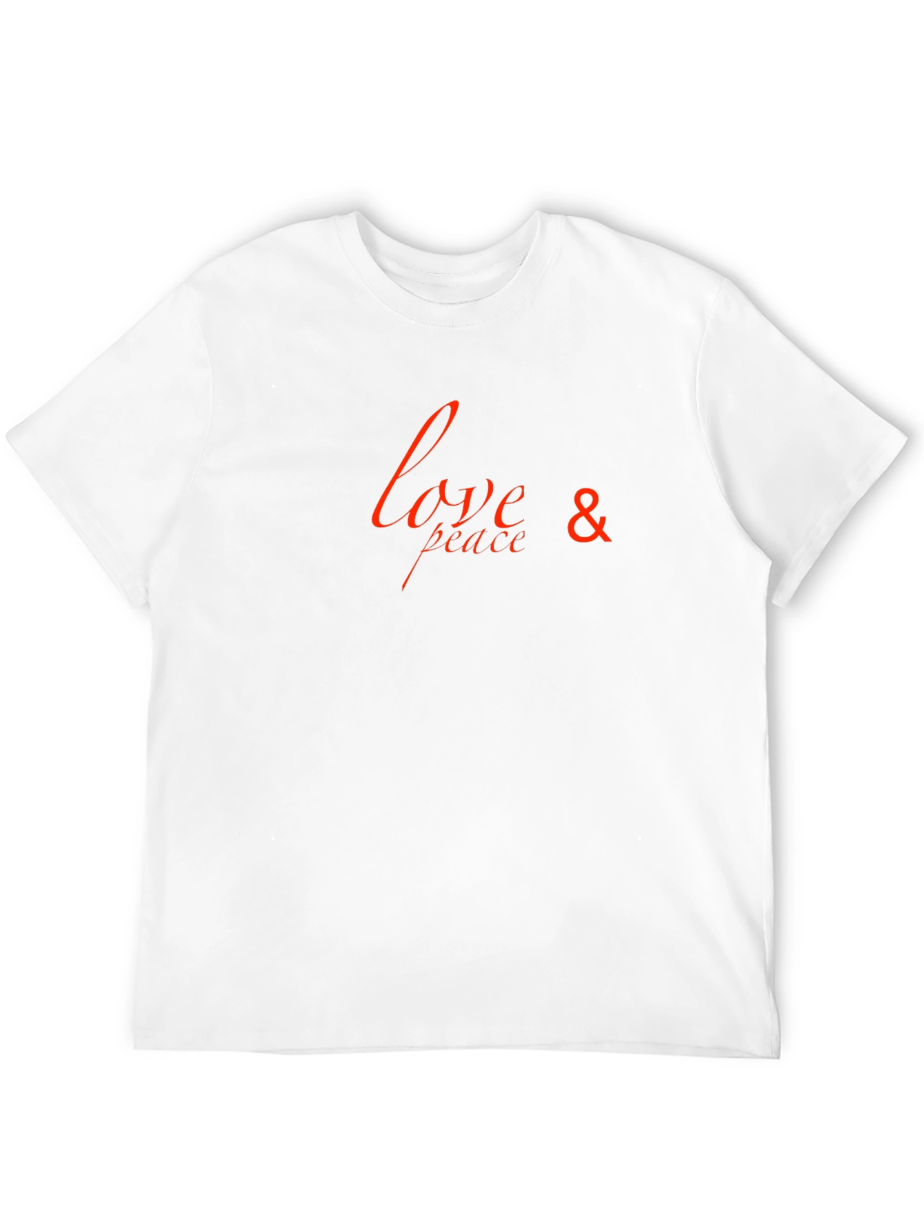 Love & Peace Black T-Shirt