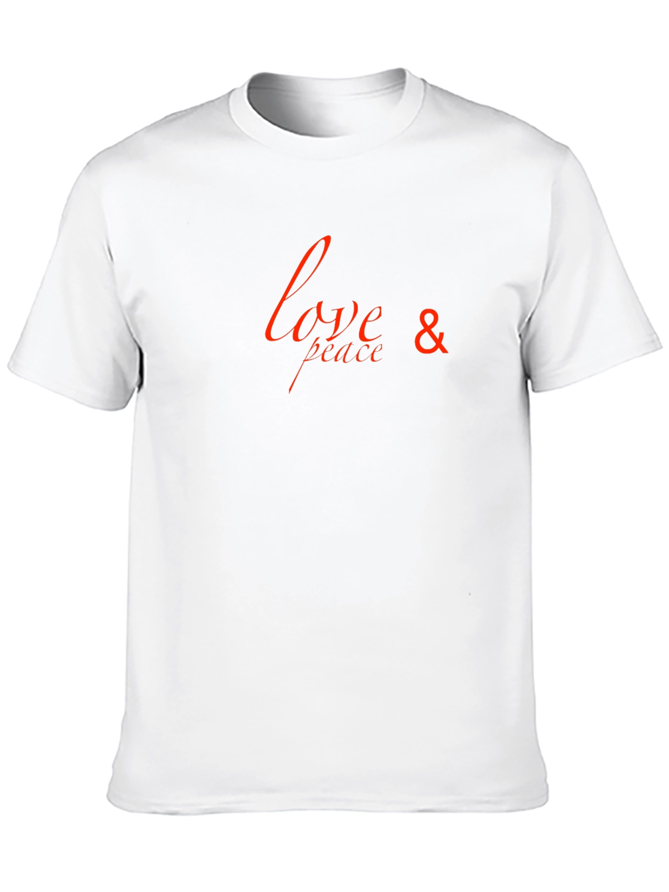 Love & Peace Black T-Shirt