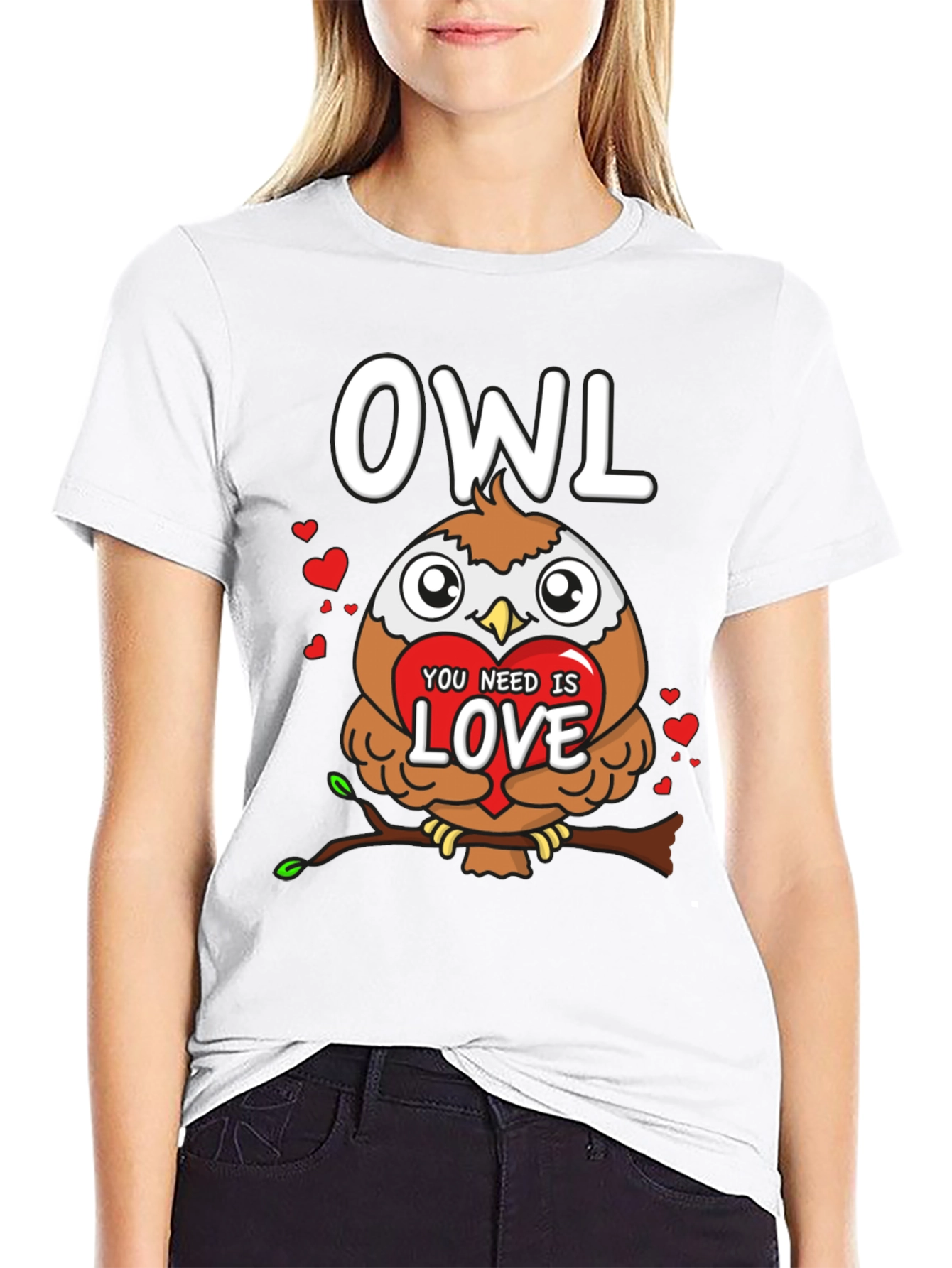 Owl You Need is Love Valentines T-Shirt