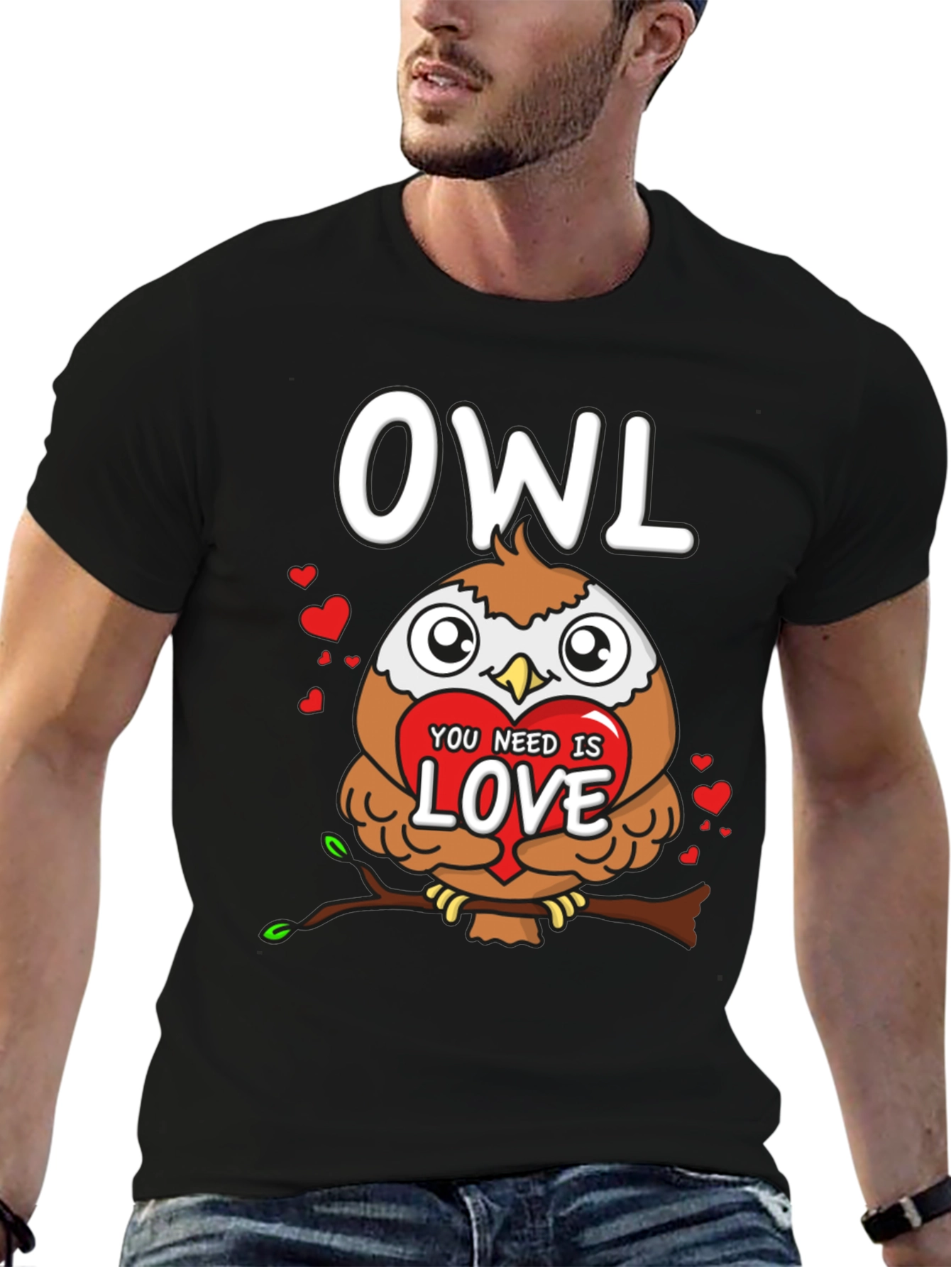 Owl You Need is Love Valentines T-Shirt