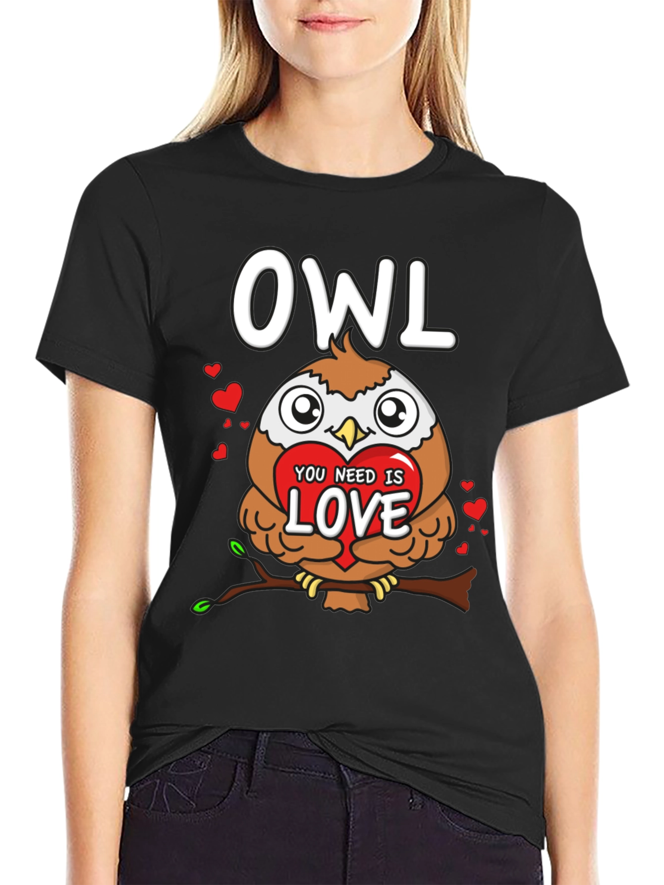 Owl You Need is Love Valentines T-Shirt