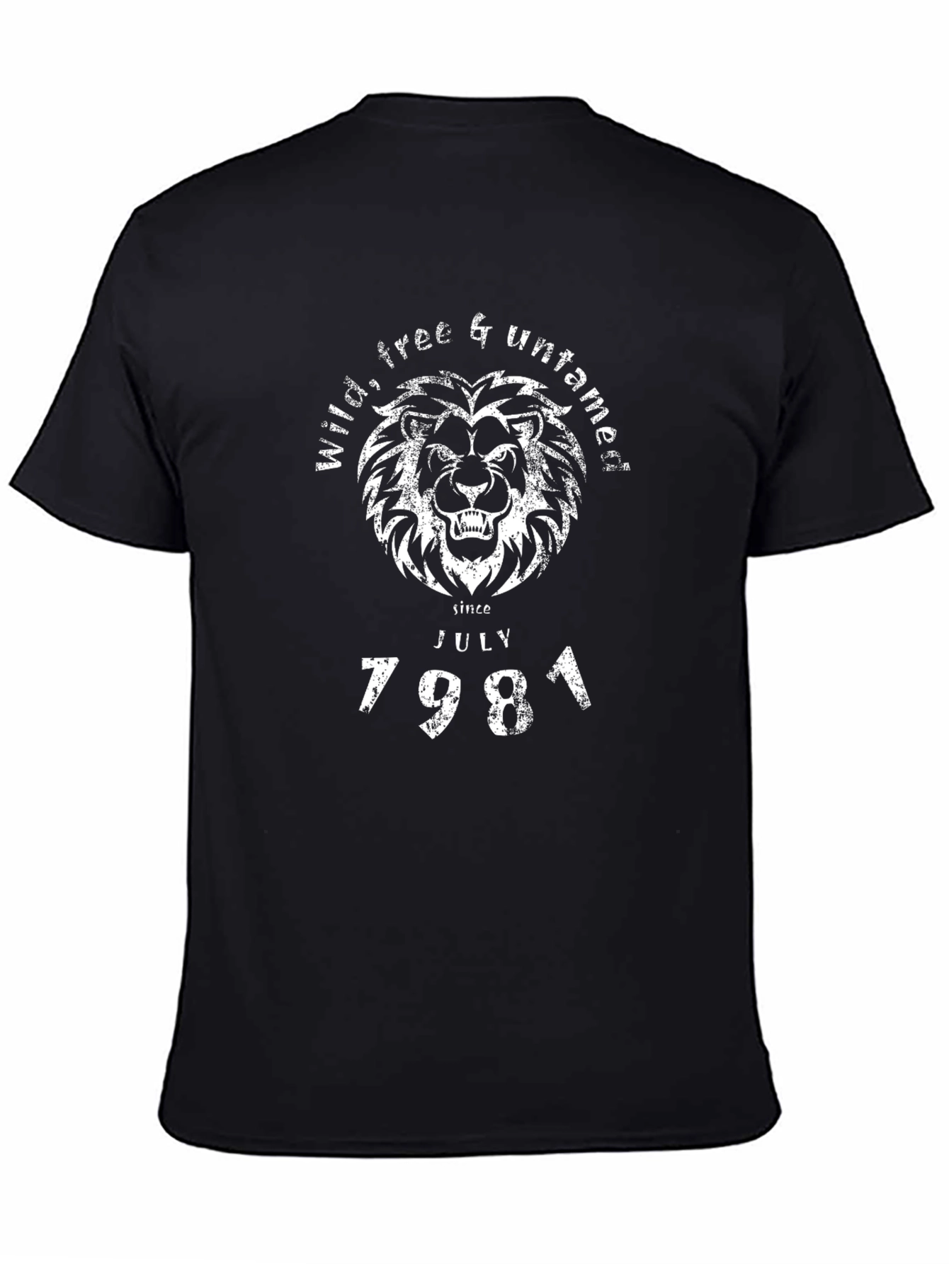 Wild Free Untamed Lion T-Shirt