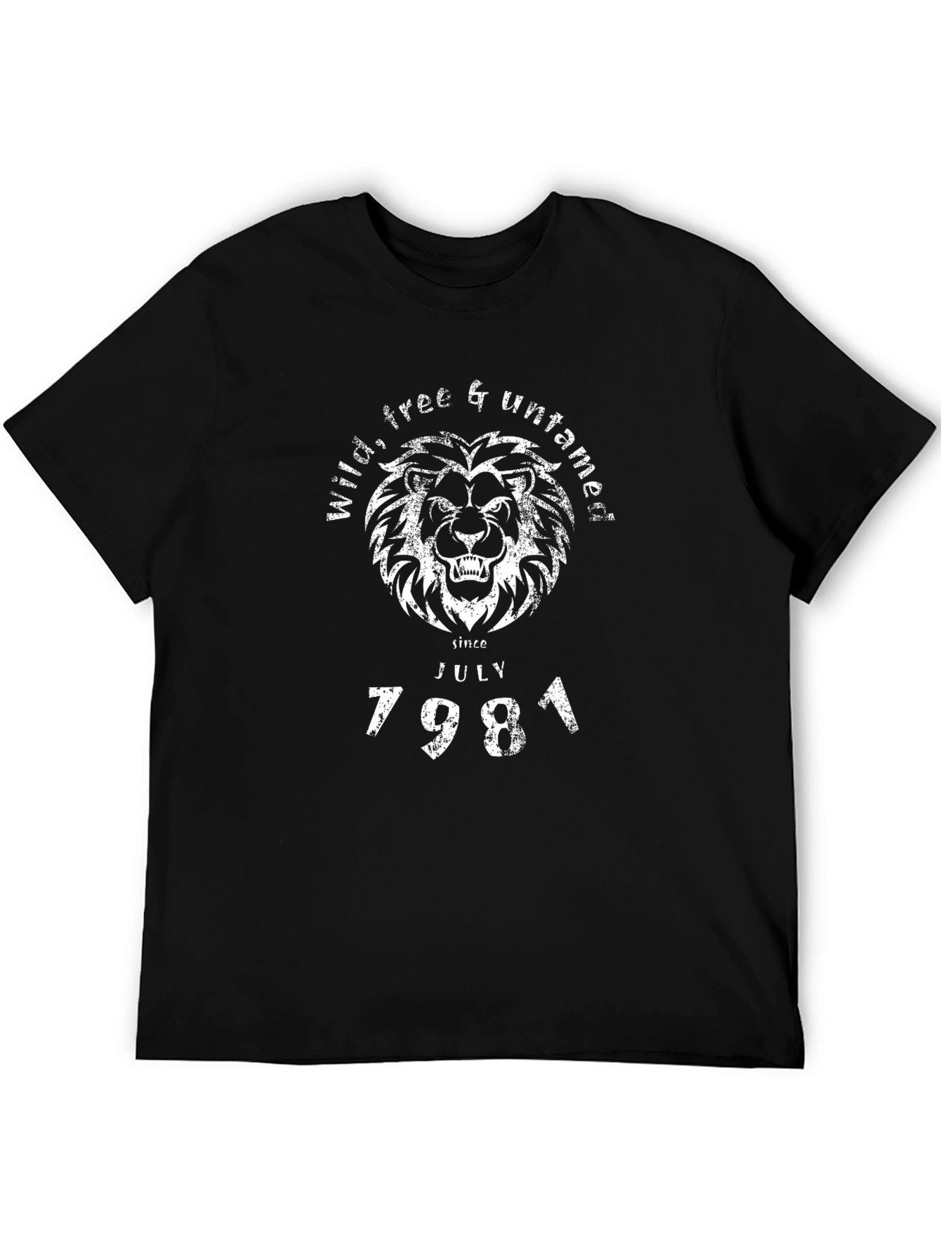 Wild Free Untamed Lion T-Shirt