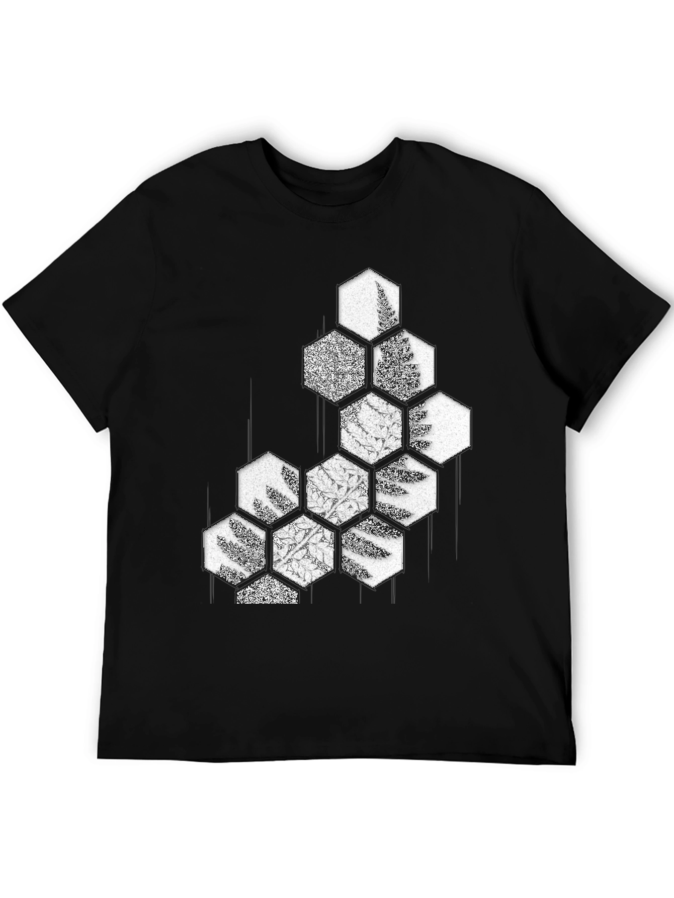 Nature Inspired Geometric Graphic Tee