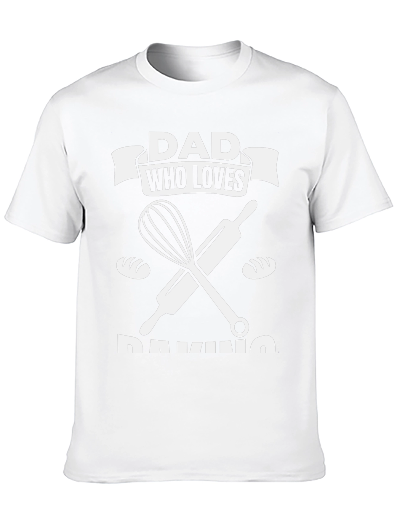 Dad Who Loves Baking T-Shirt - Perfect Gift