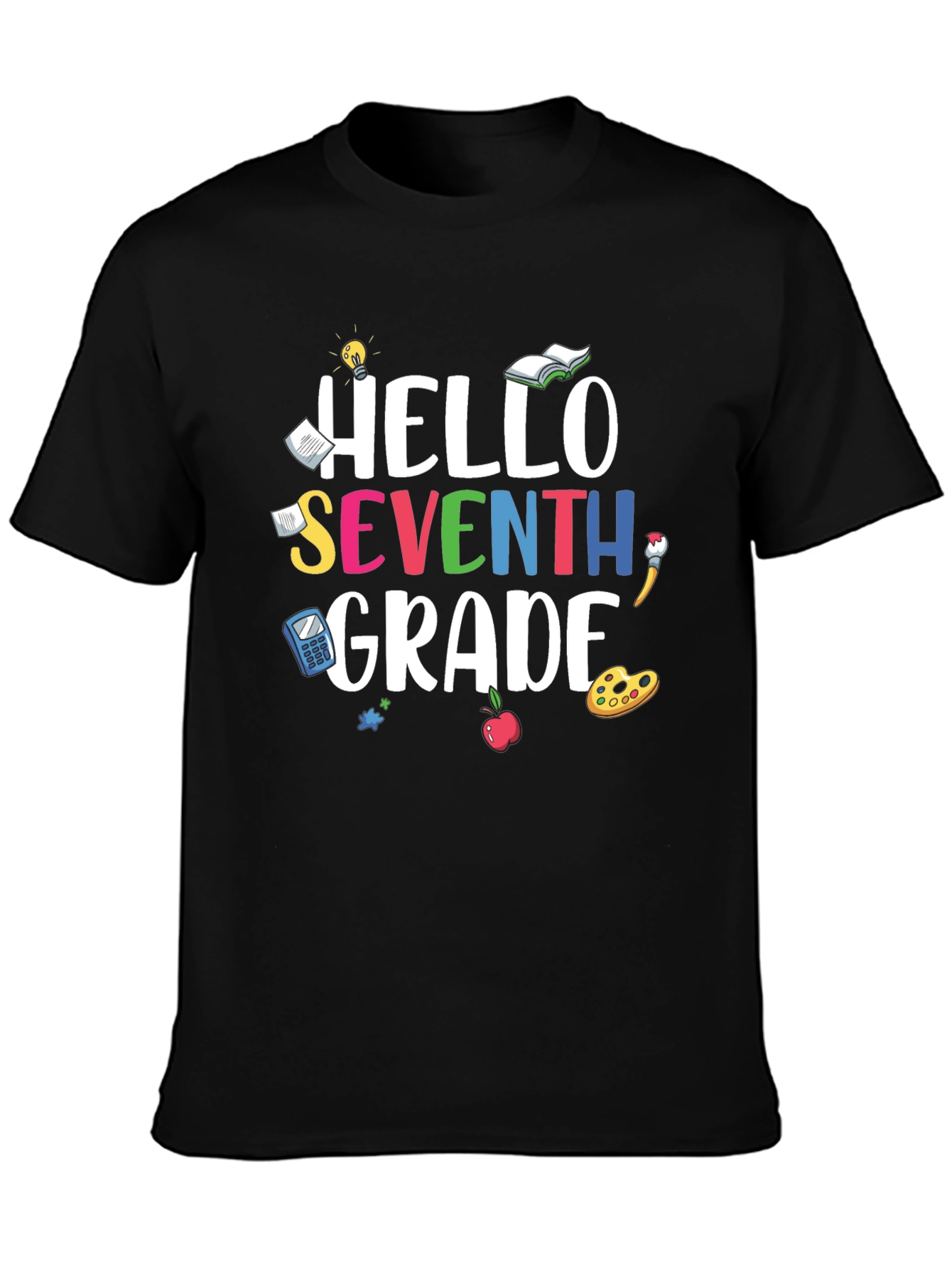 Hello Seventh Grade T-Shirt Back to School