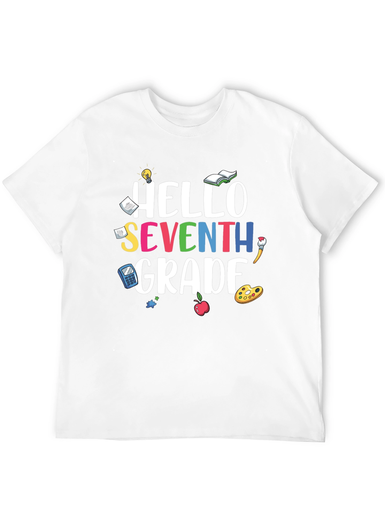 Hello Seventh Grade T-Shirt Back to School
