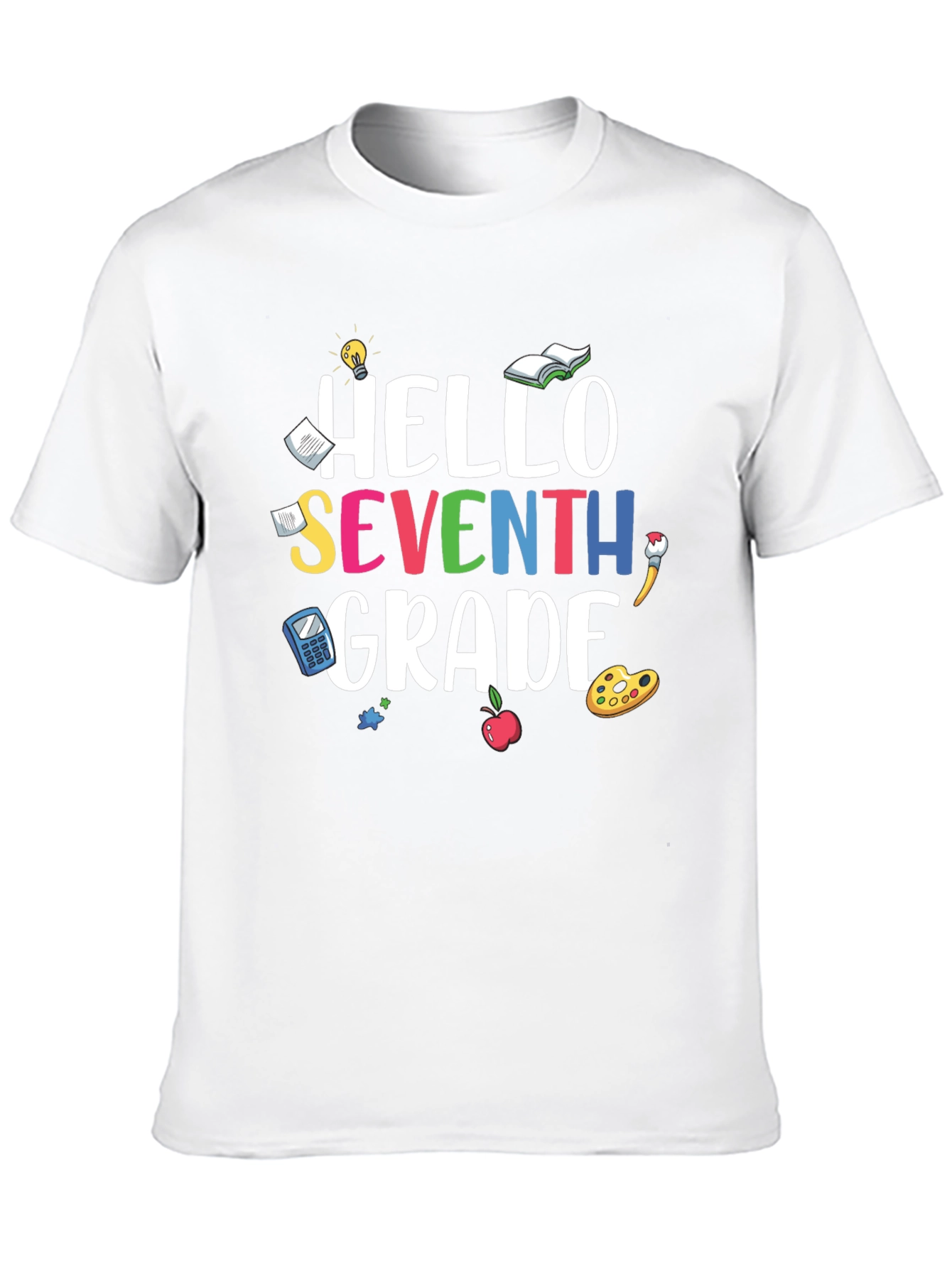 Hello Seventh Grade T-Shirt Back to School
