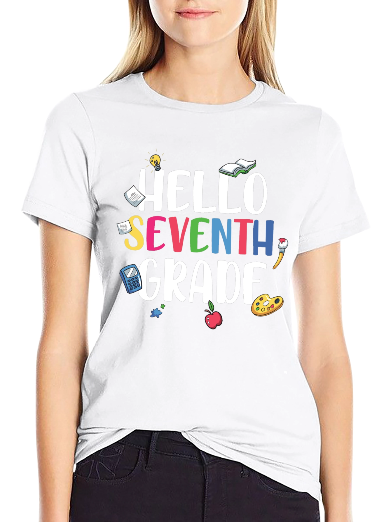 Hello Seventh Grade T-Shirt Back to School