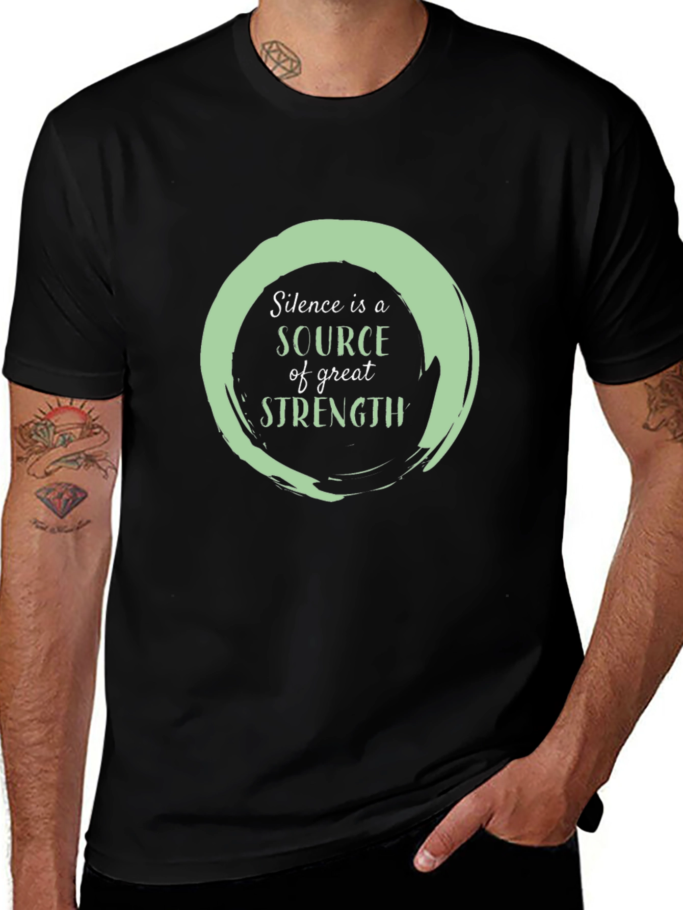 Silence is Strength Graphic Tee